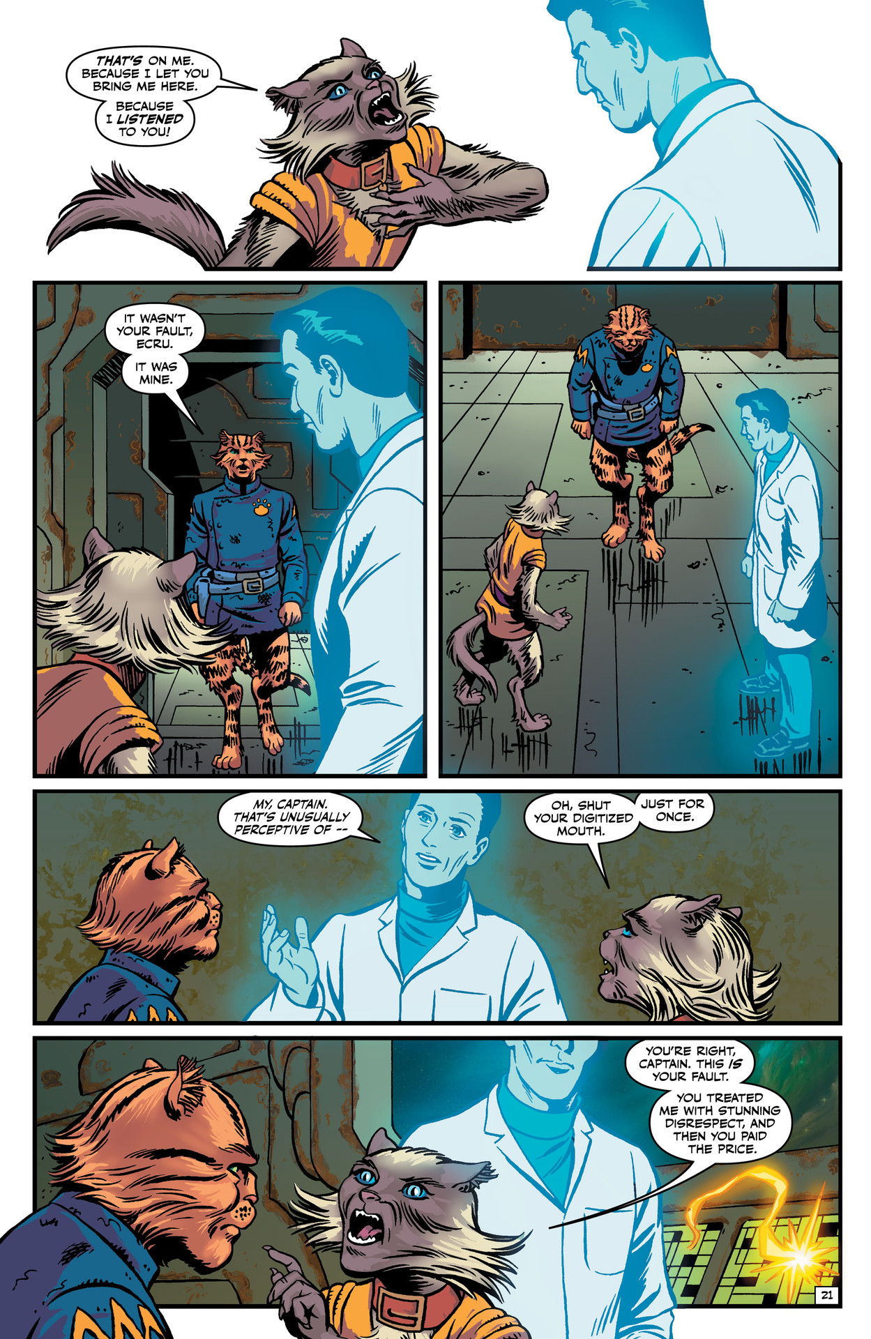 Captain Ginger: The Last Feeder (2023-): Chapter 1 - Page 22