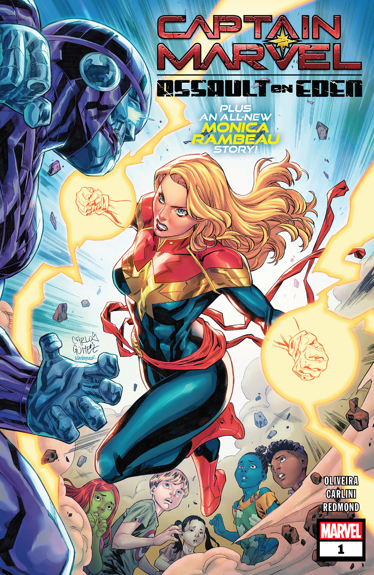 Captain Marvel: Assault on Eden (2023-): Chapter 1 - Page 1