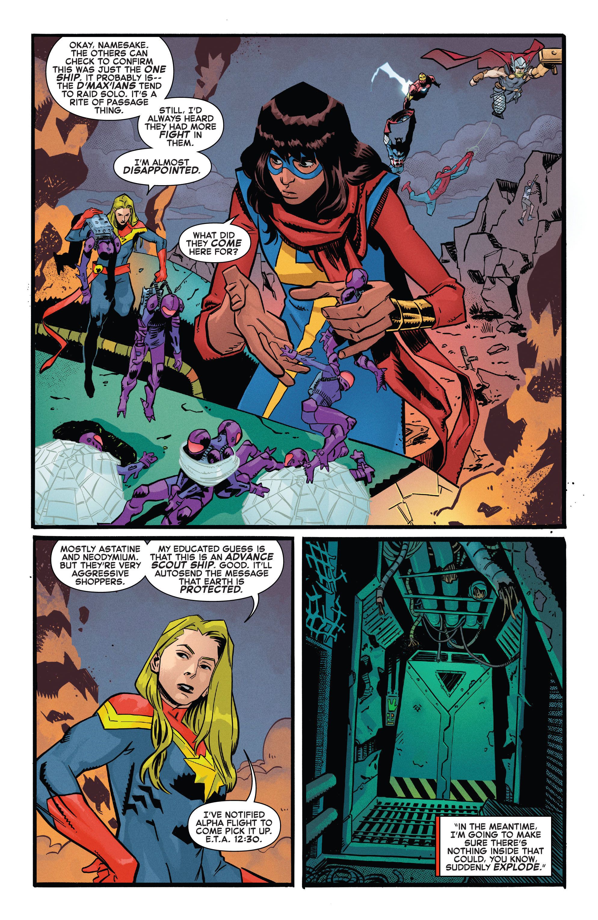 Captain Marvel: Marvels Snapshots (2021): Chapter 1 - Page 12