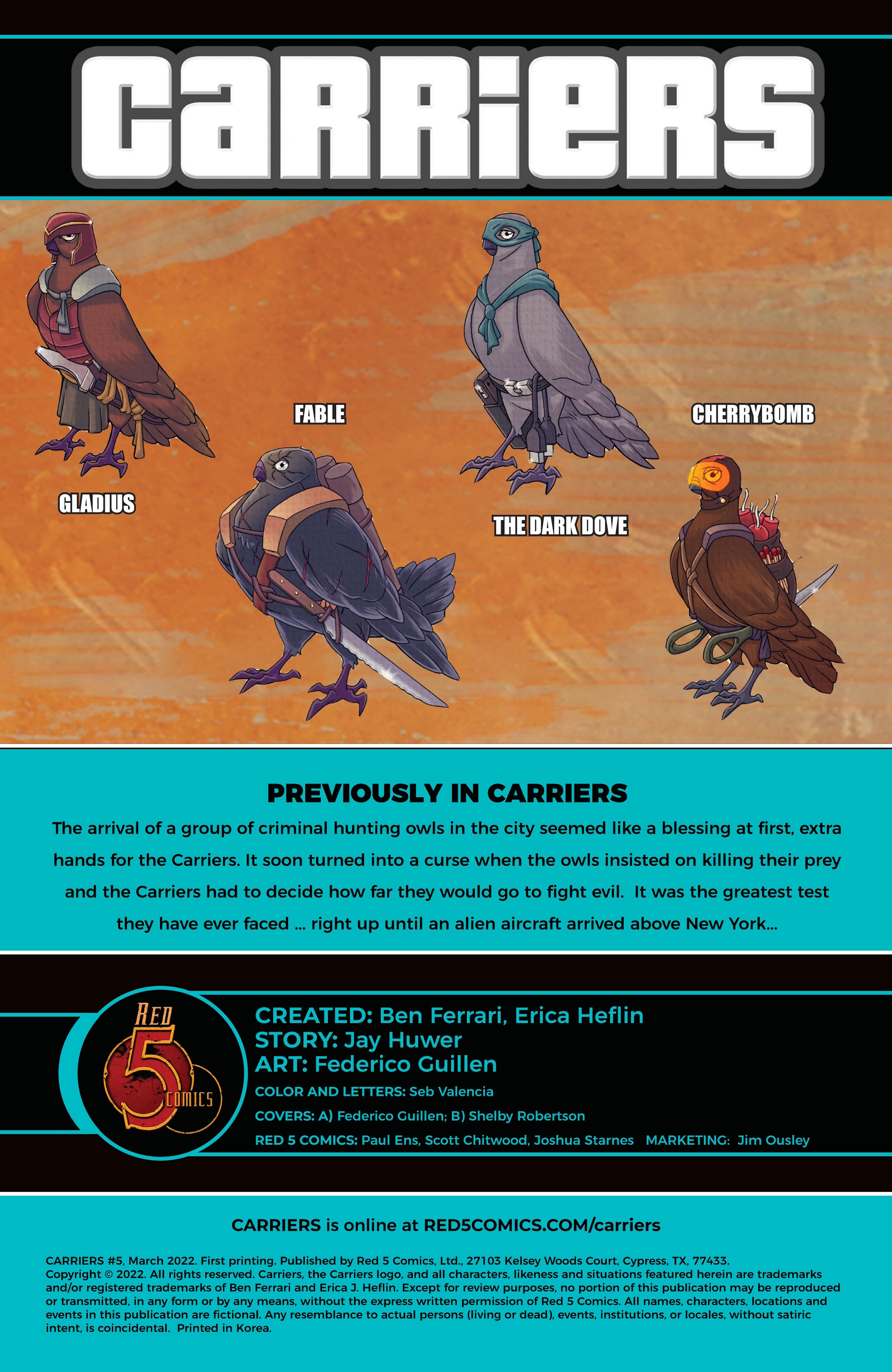 Carriers (2021-2022): Chapter 5 - Page 2