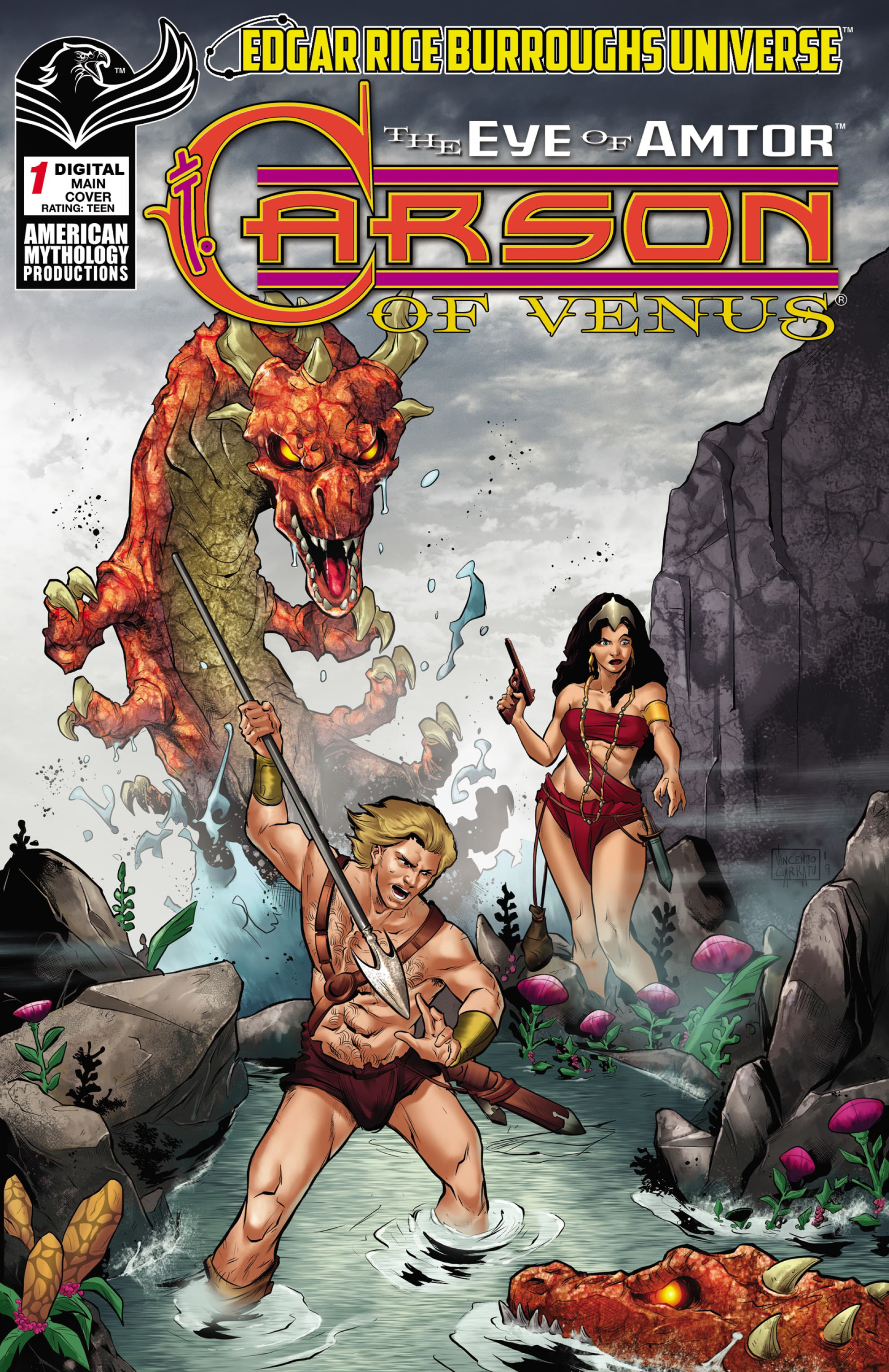 Carson of Venus: Eye of Amtor (2020-): Chapter 1 - Page 1