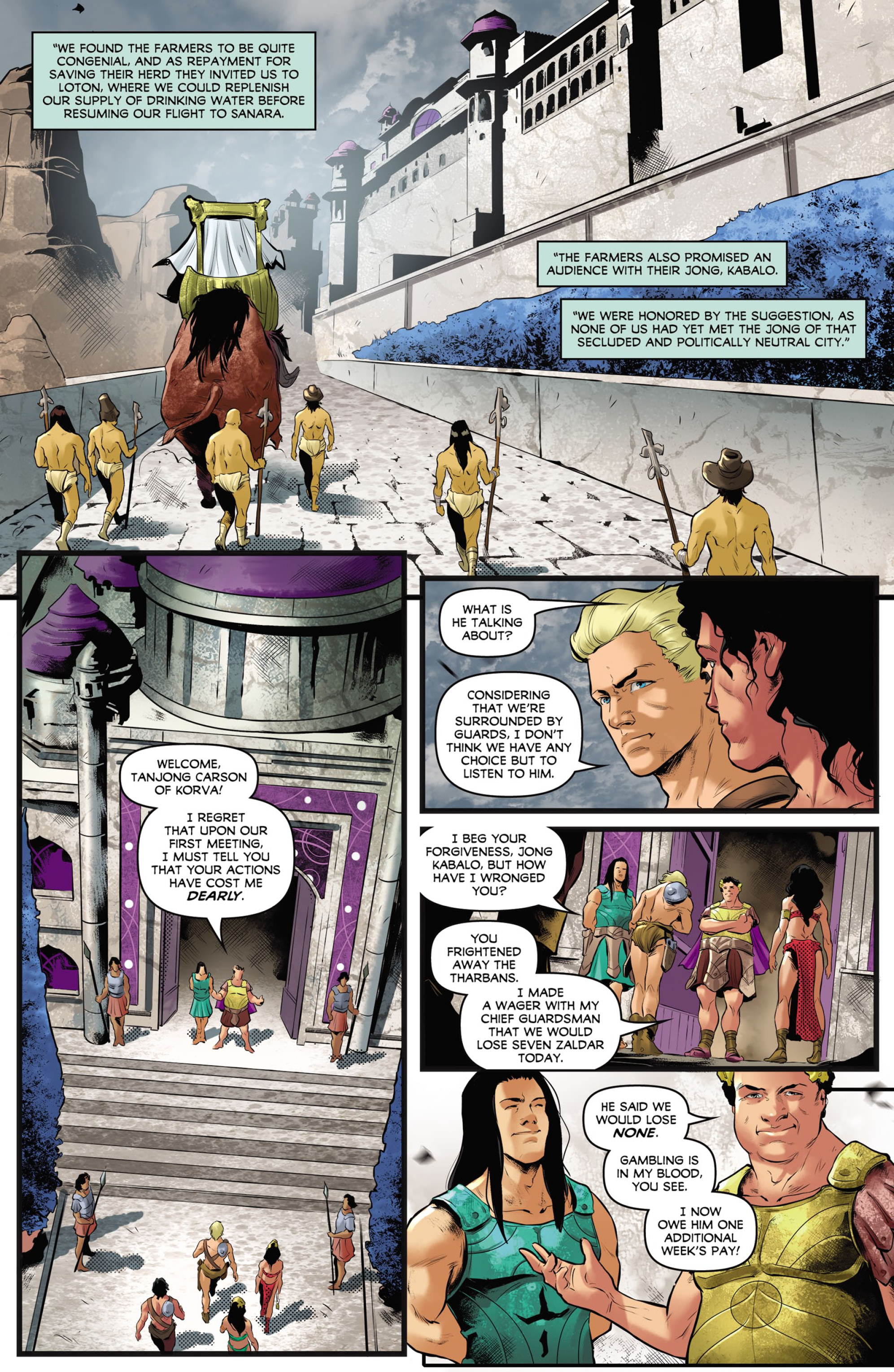 Carson of Venus: Eye of Amtor (2020-): Chapter 1 - Page 5
