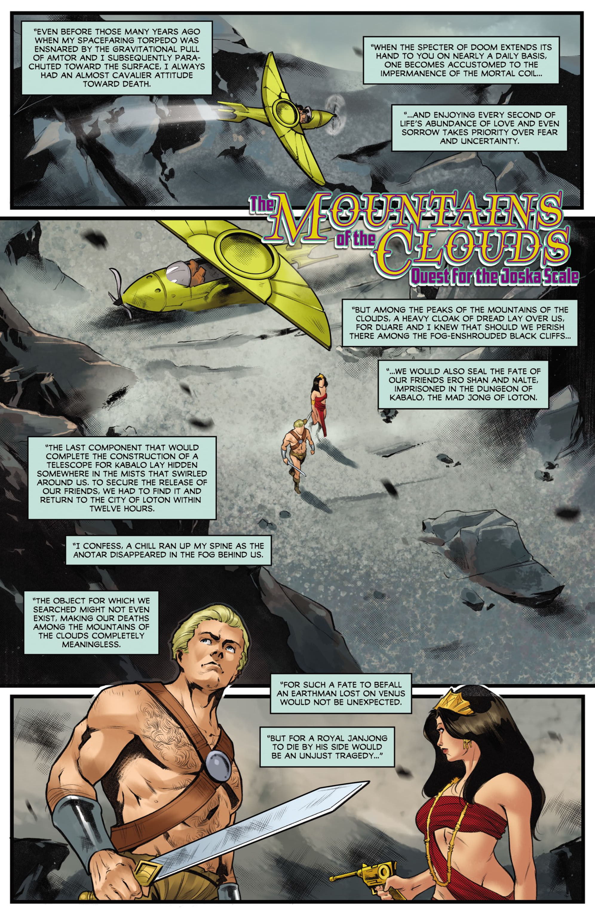 Carson of Venus: Eye of Amtor (2020-): Chapter 3 - Page 3