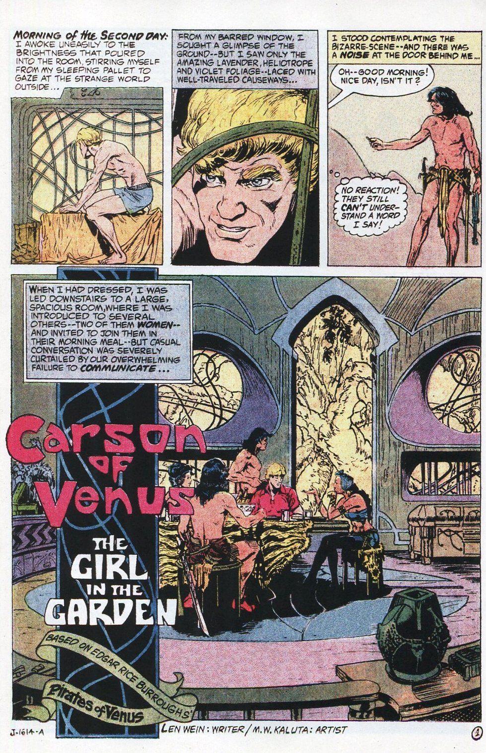 Carson of Venus: Pirates of Venus (2018-): Chapter 1 - Page 12