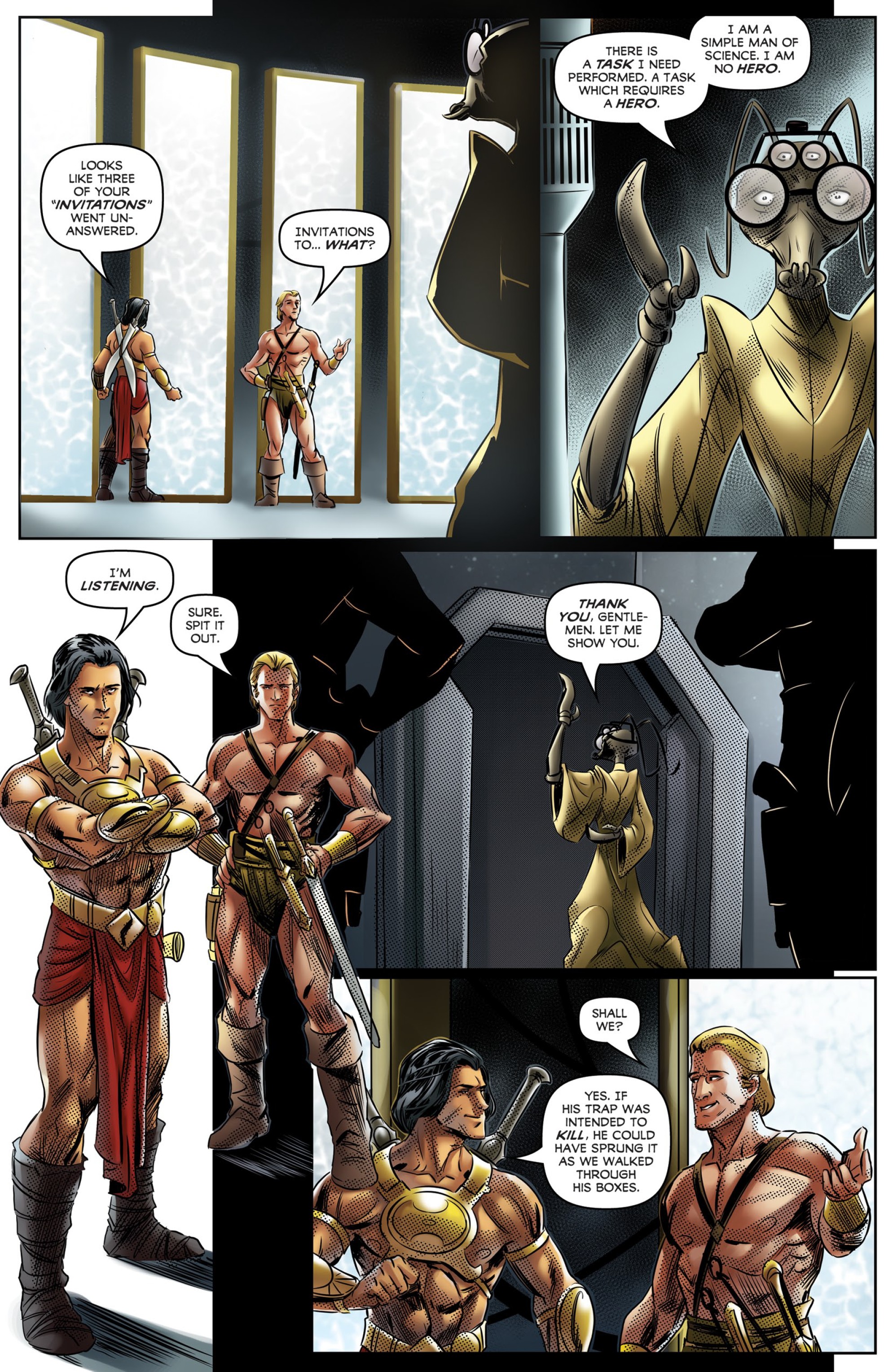 Carson of Venus Warlord of Mars (2019): Chapter 1 - Page 5