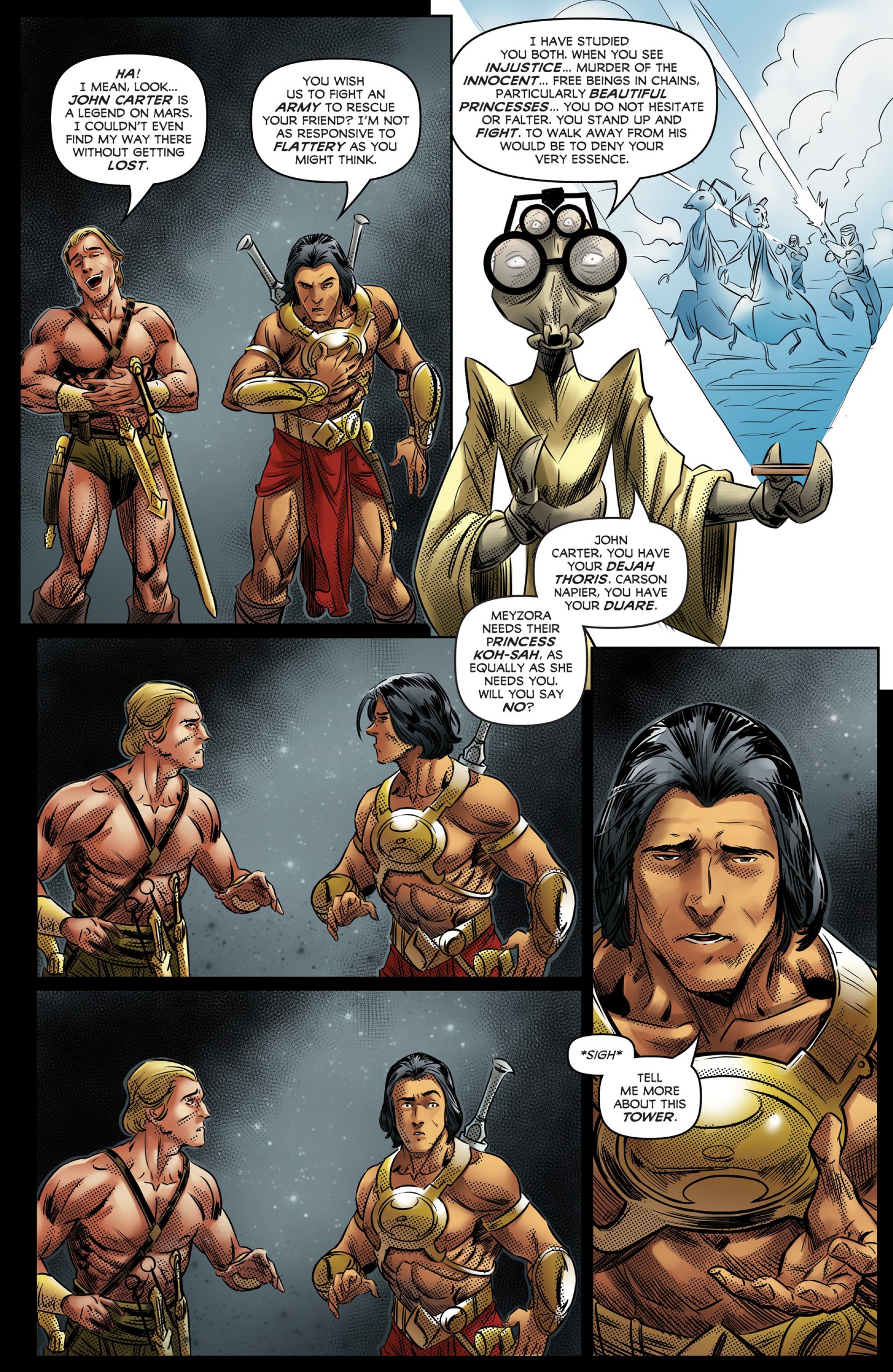 Carson of Venus Warlord of Mars (2019): Chapter 1 - Page 8