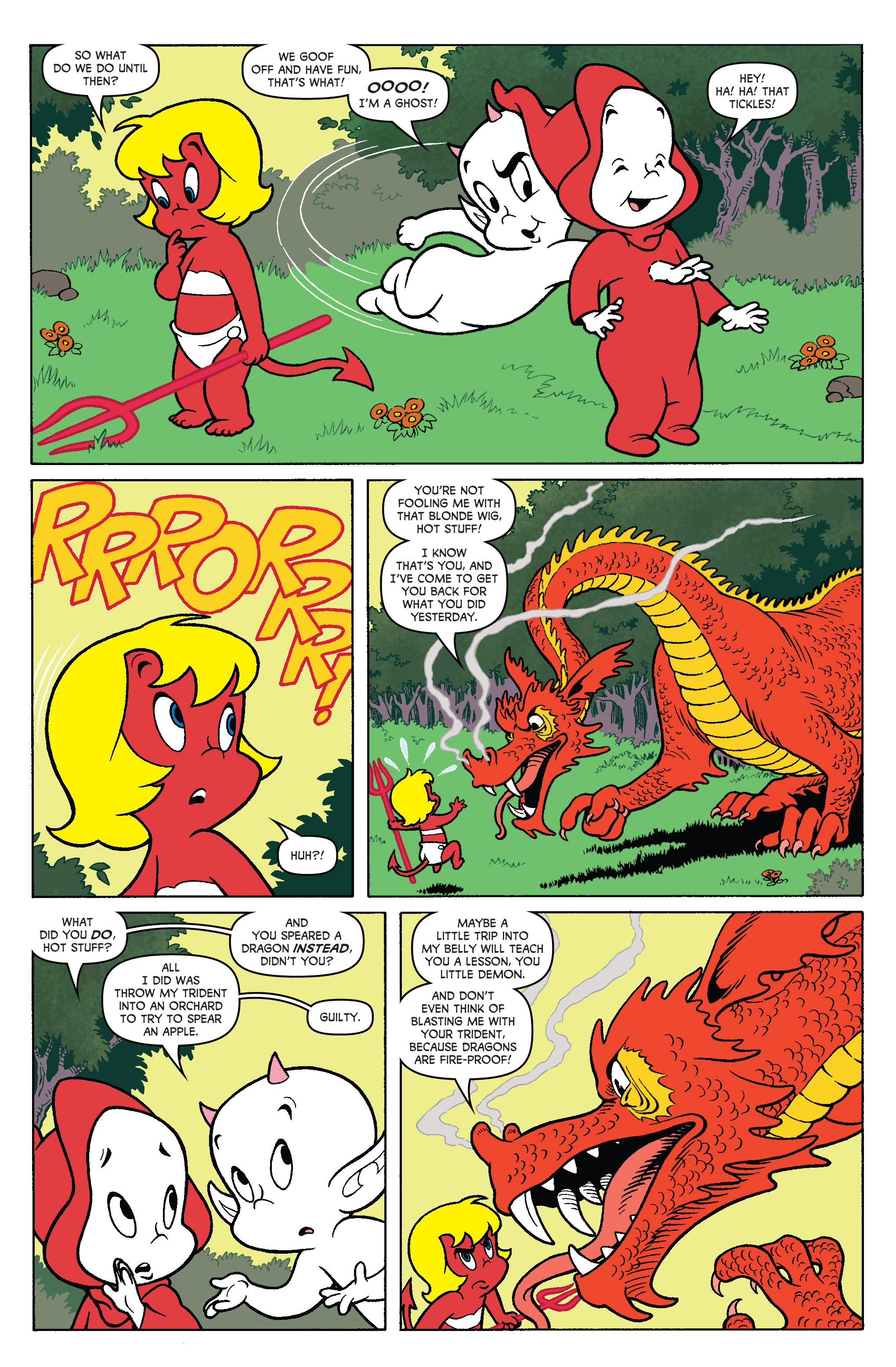 Casper & Hot Stuff (2018-): Chapter 1 - Page 6