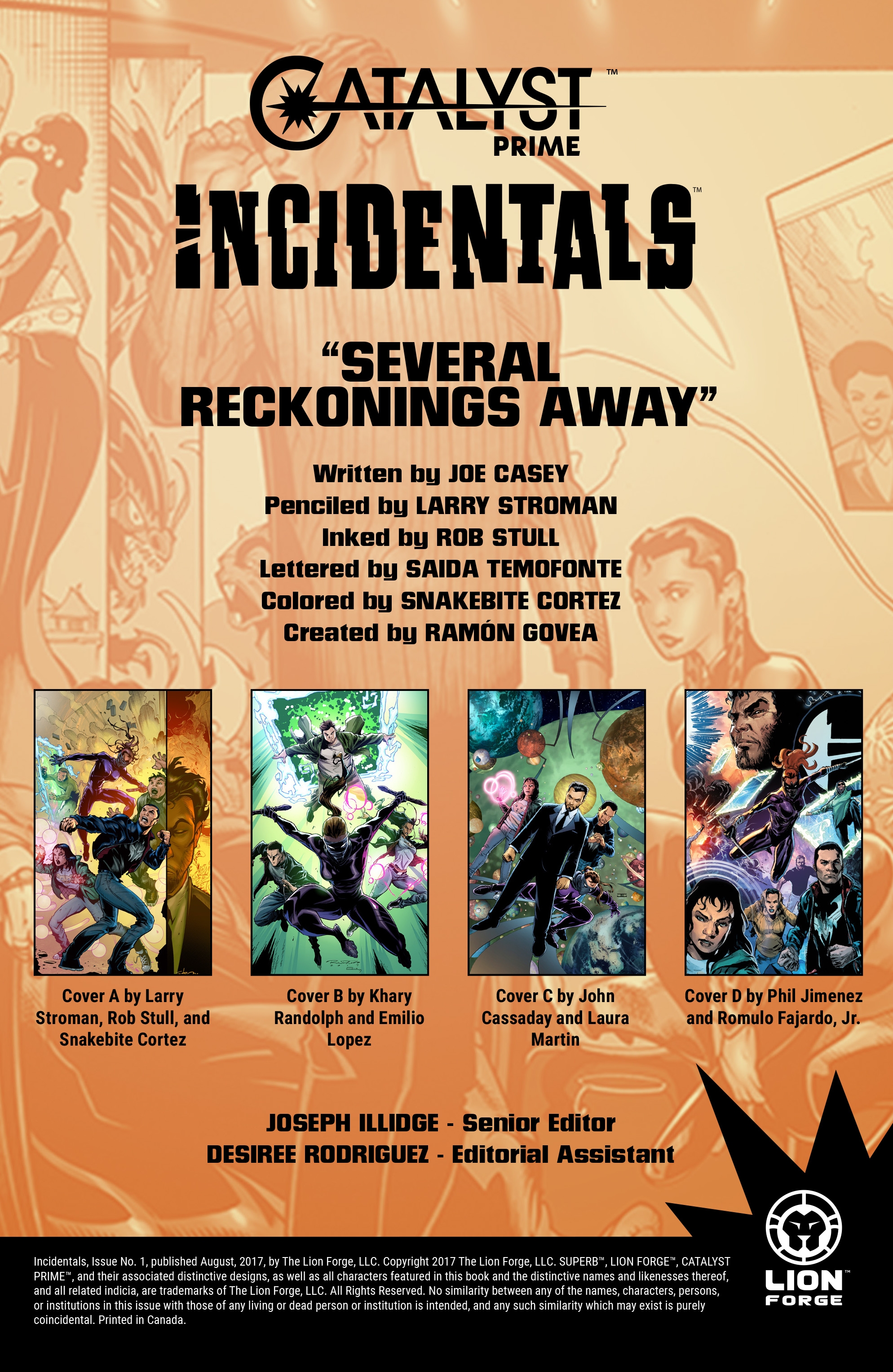 Catalyst Prime Incidentals (2017-): Chapter 1 - Page 2
