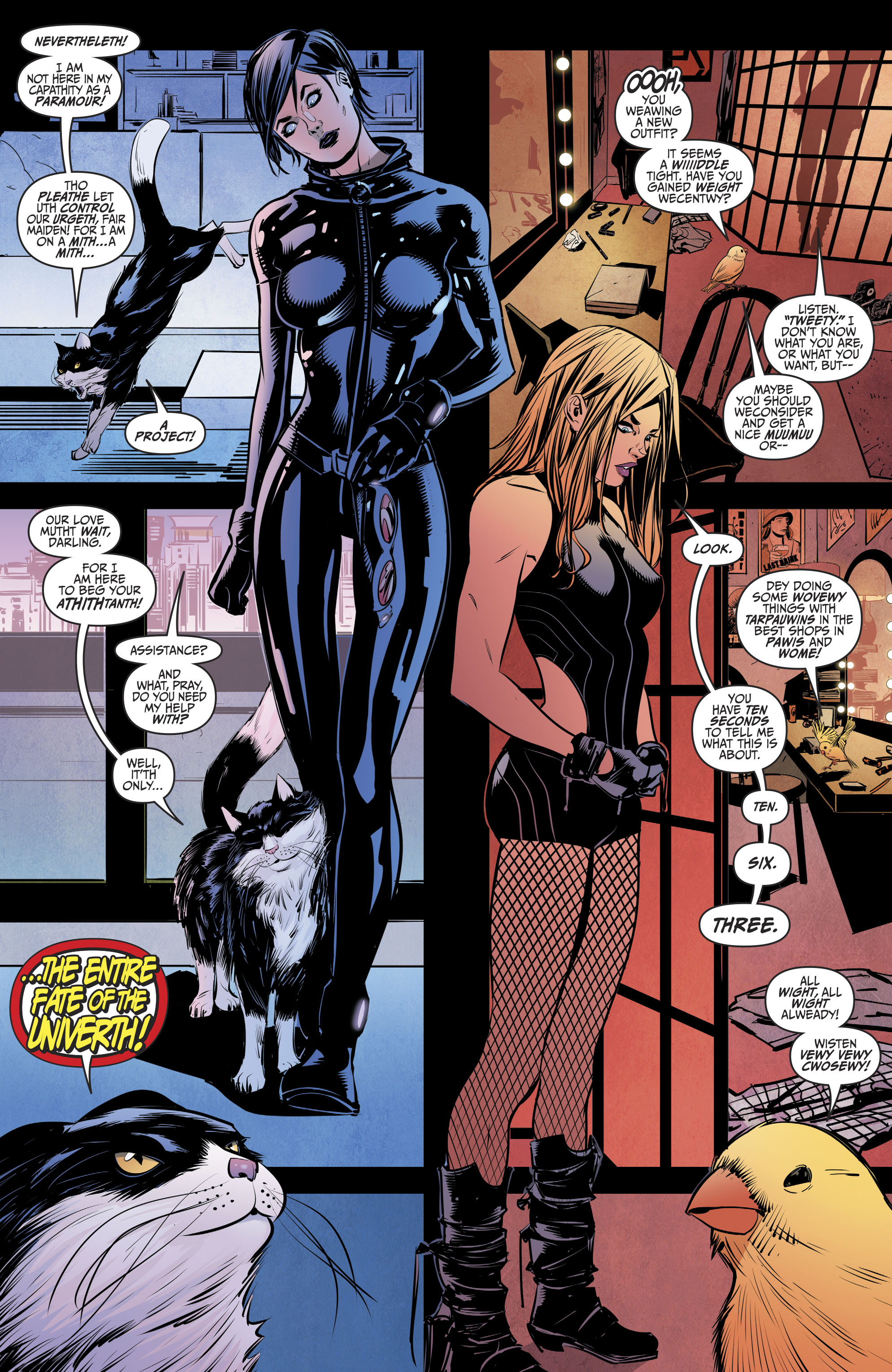 Catwoman/Tweety and Sylvester (2018): Chapter 1 - Page 12