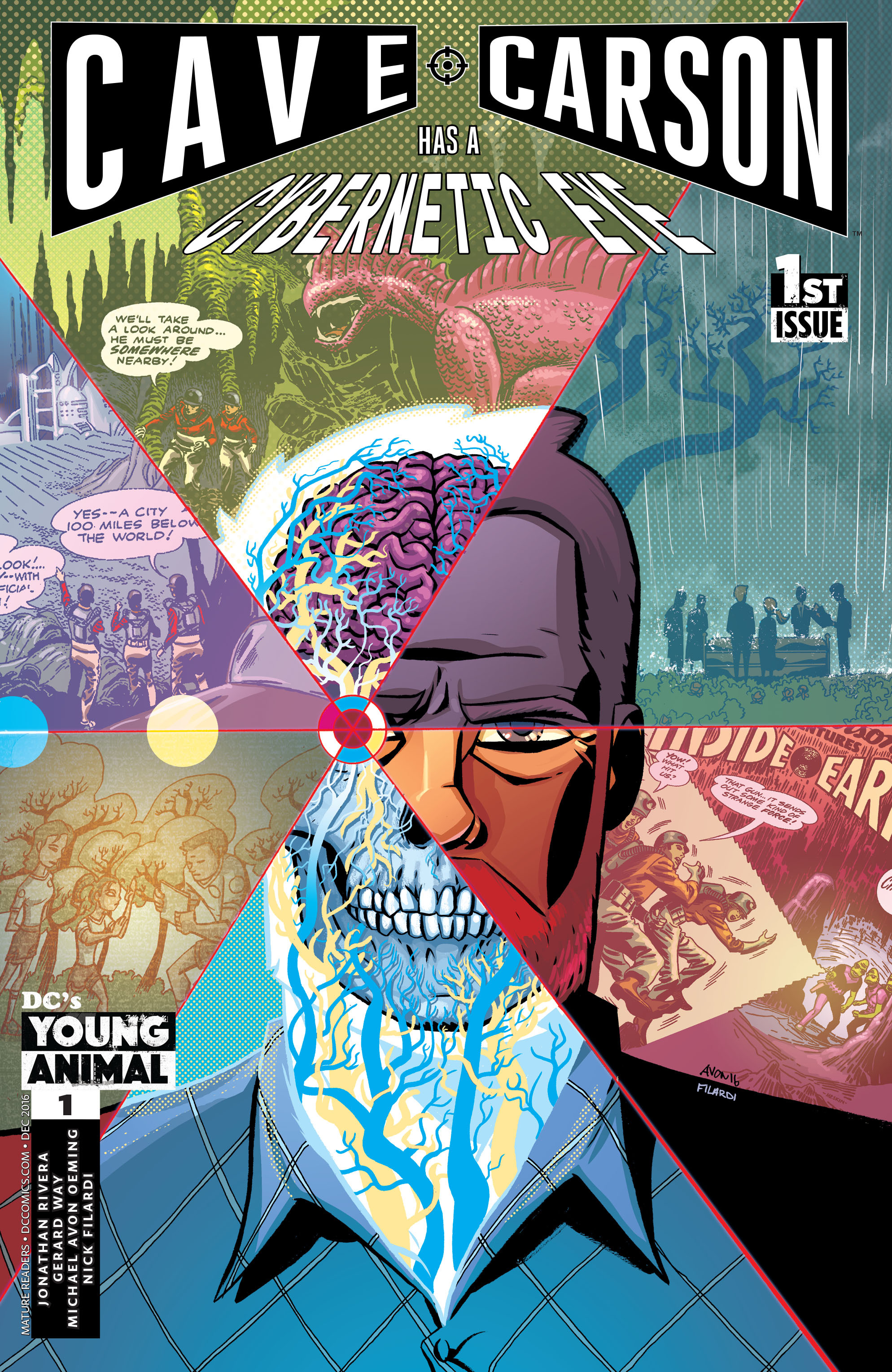 Cave Carson Has a Cybernetic Eye (2016-): Chapter 1 - Page 1