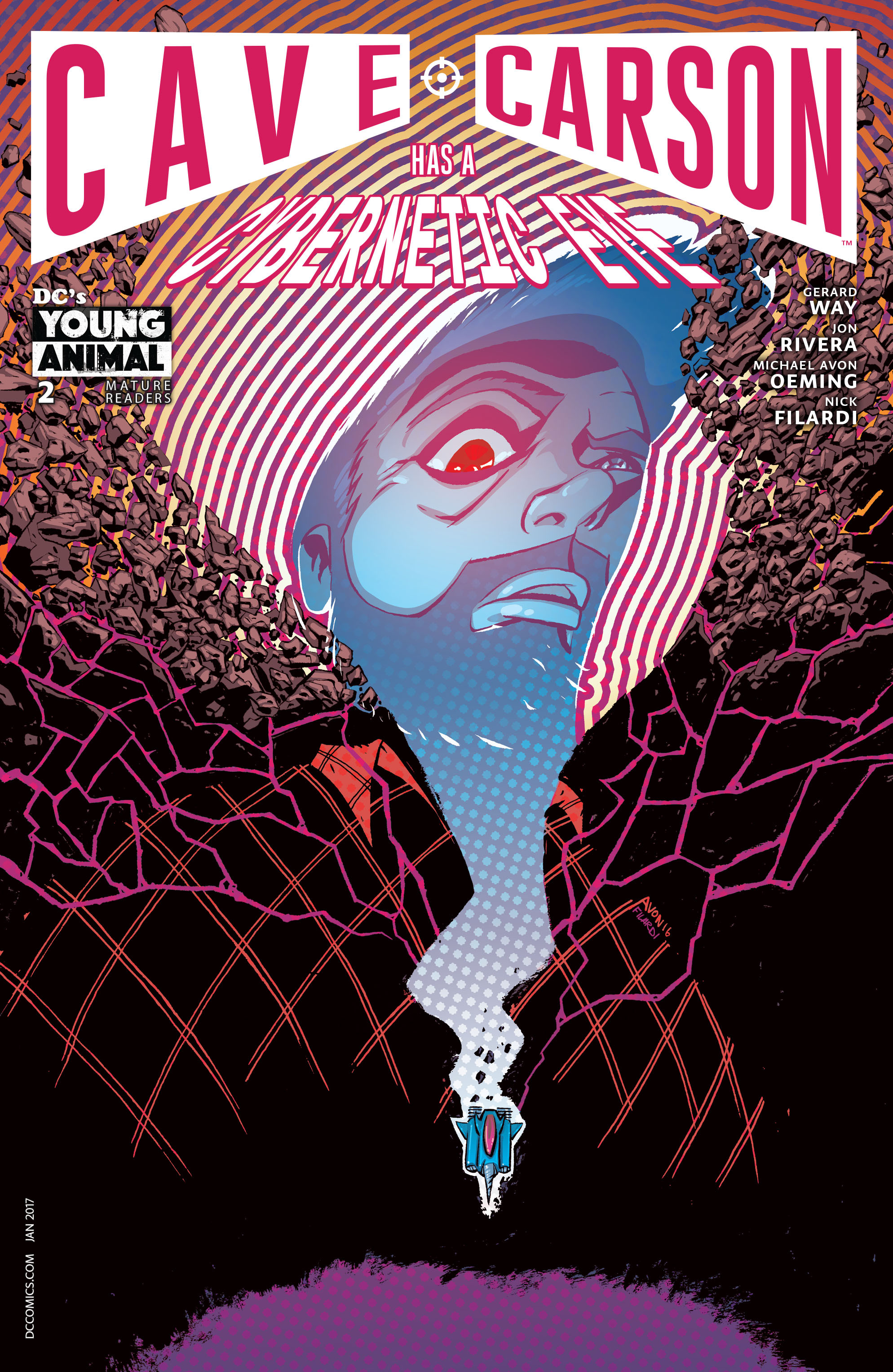 Cave Carson Has a Cybernetic Eye (2016-): Chapter 2 - Page 1