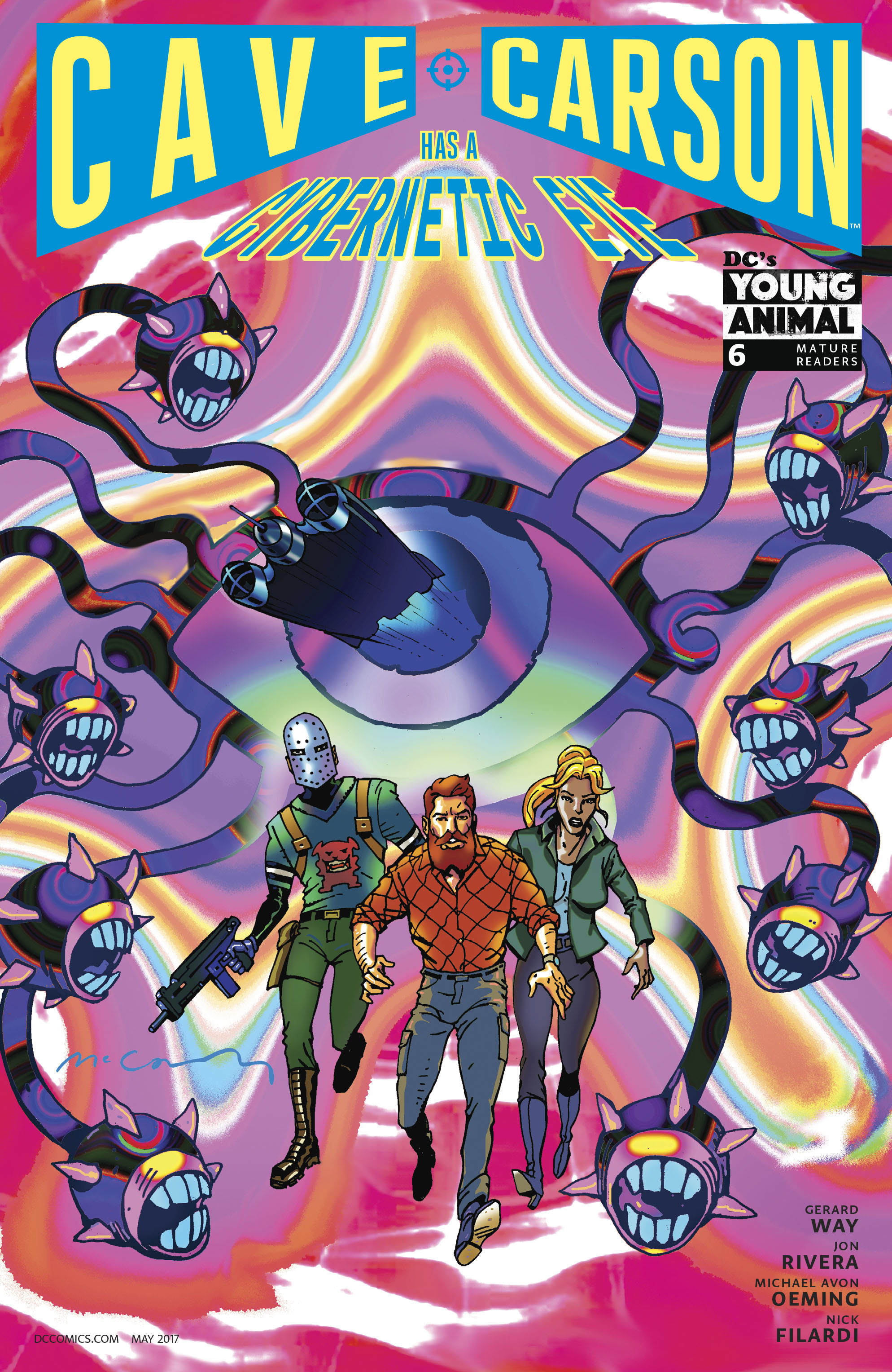 Cave Carson Has a Cybernetic Eye (2016-): Chapter 6 - Page 1