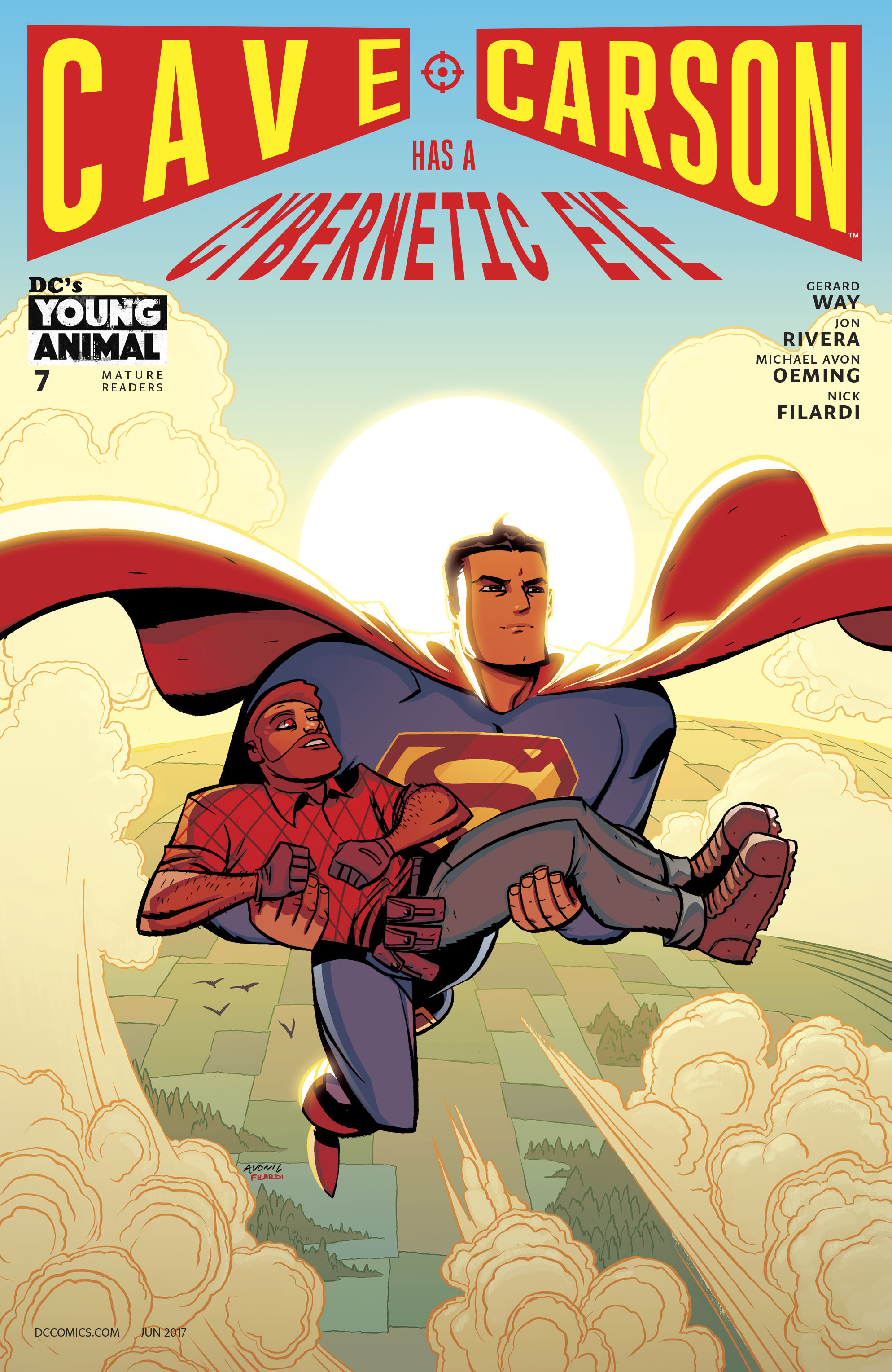 Cave Carson Has a Cybernetic Eye (2016-): Chapter 7 - Page 1