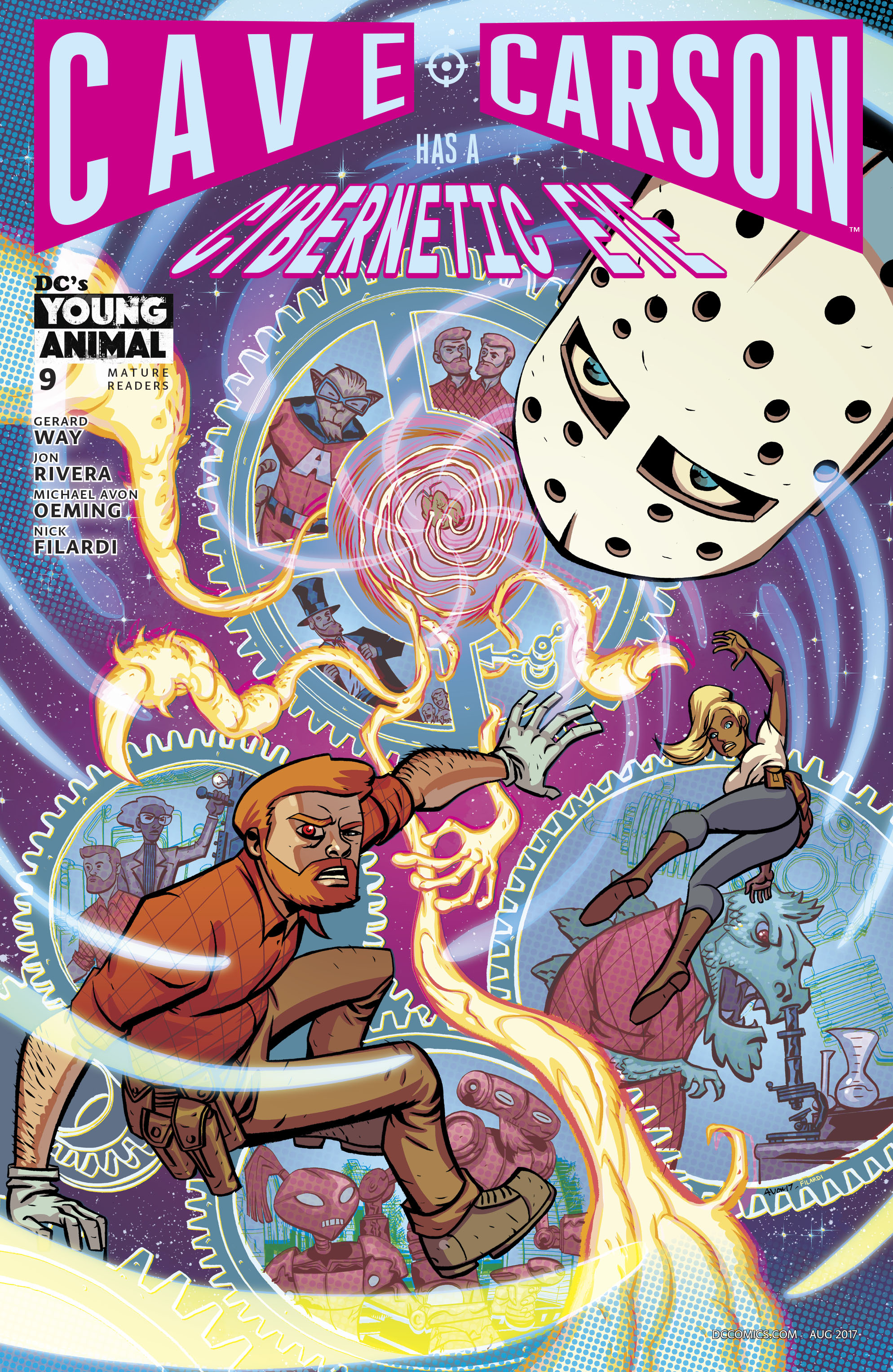 Cave Carson Has a Cybernetic Eye (2016-): Chapter 9 - Page 1