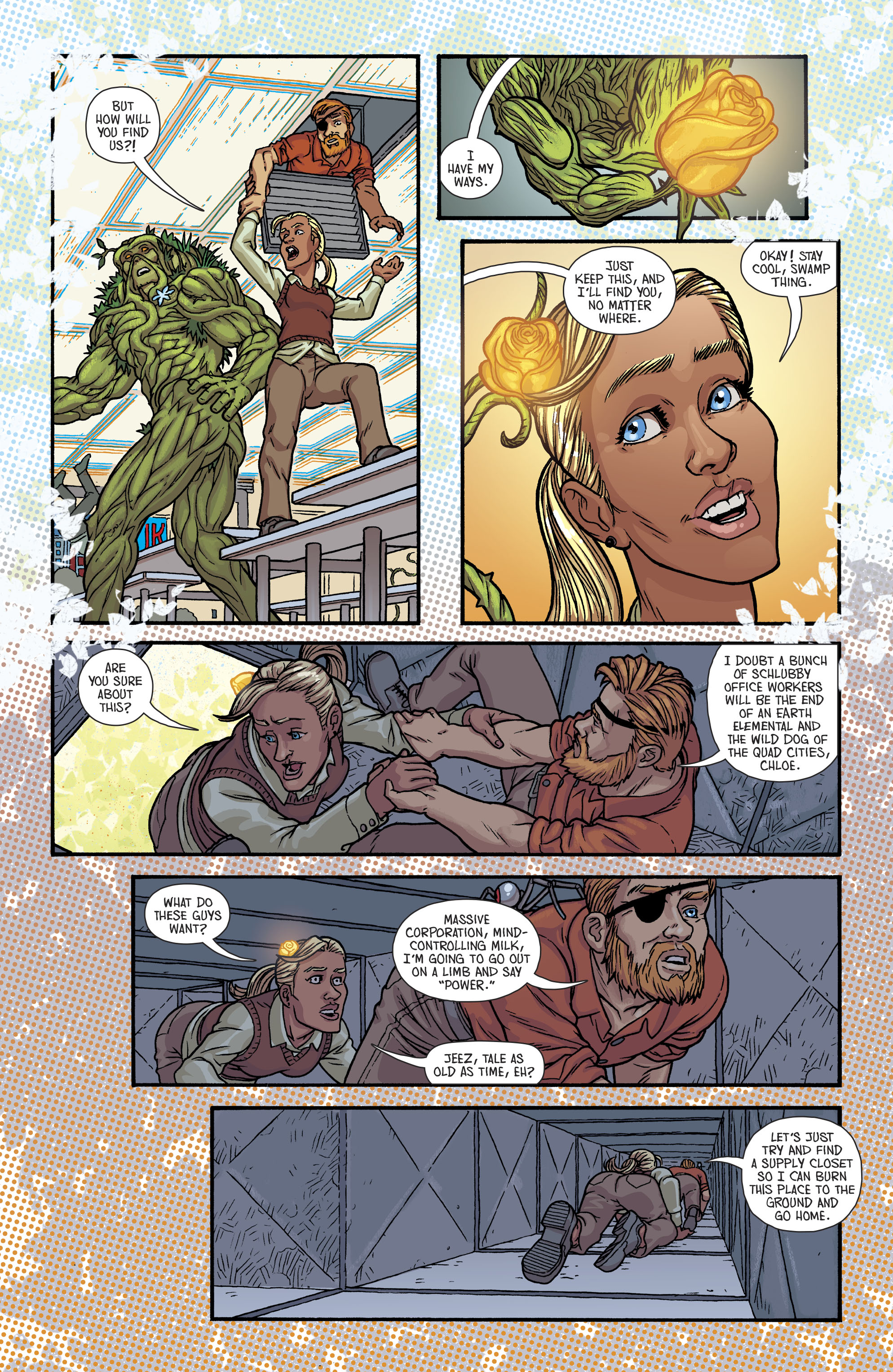 Cave Carson Has a Cybernetic Eye/Swamp Thing Special (2018-): Chapter 1 - Page 17