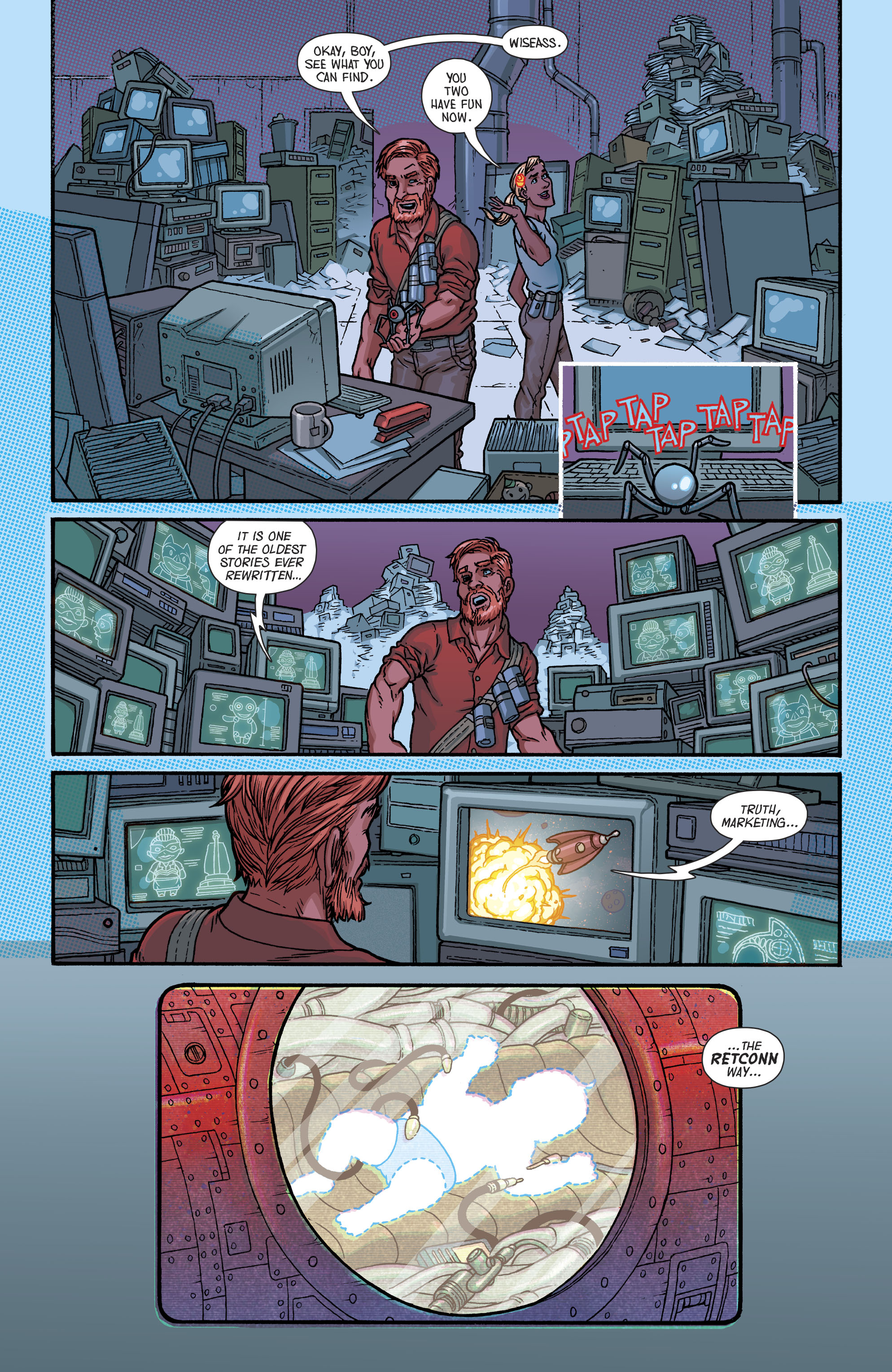 Cave Carson Has a Cybernetic Eye/Swamp Thing Special (2018-): Chapter 1 - Page 19