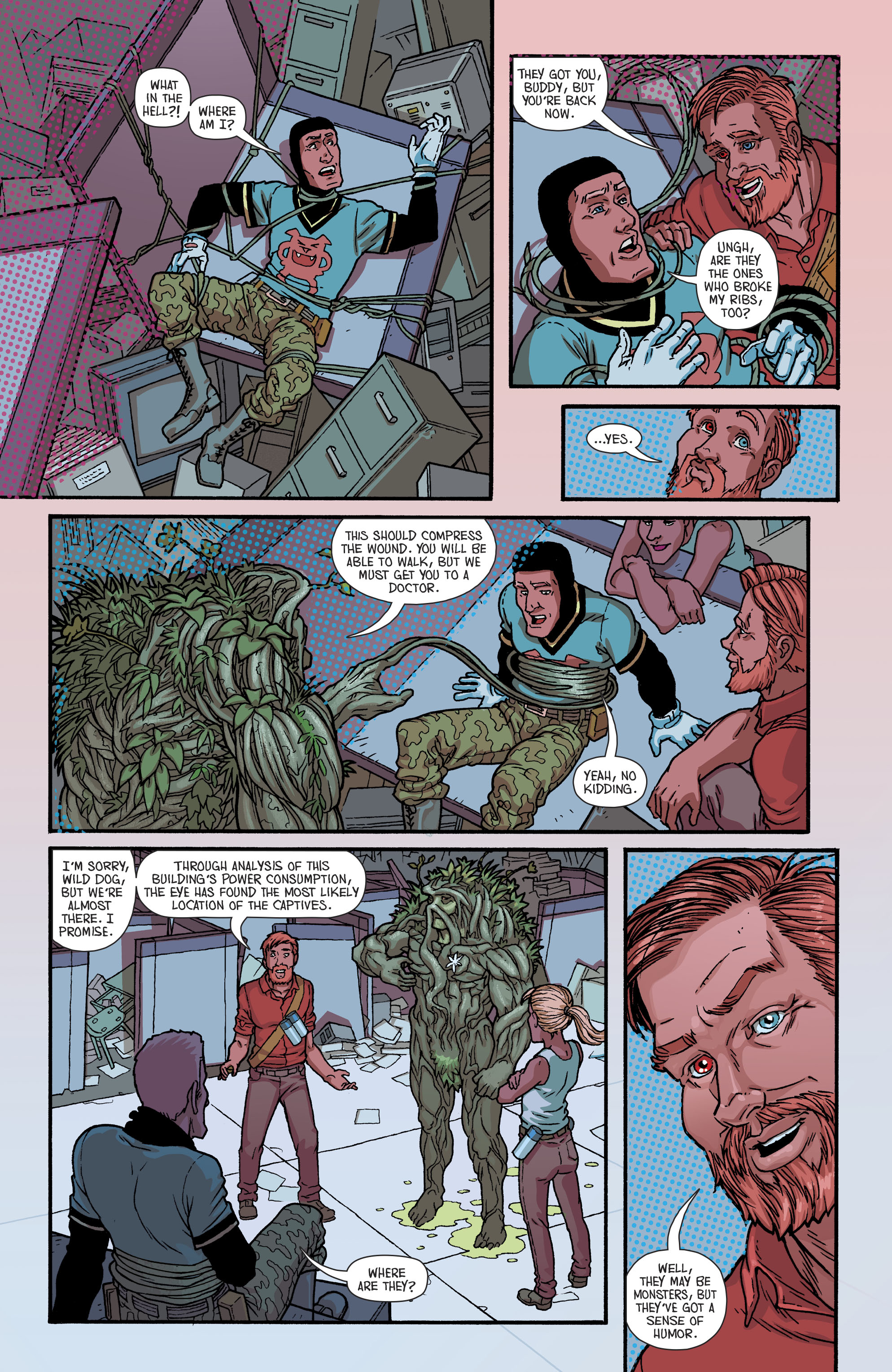 Cave Carson Has a Cybernetic Eye/Swamp Thing Special (2018-): Chapter 1 - Page 28