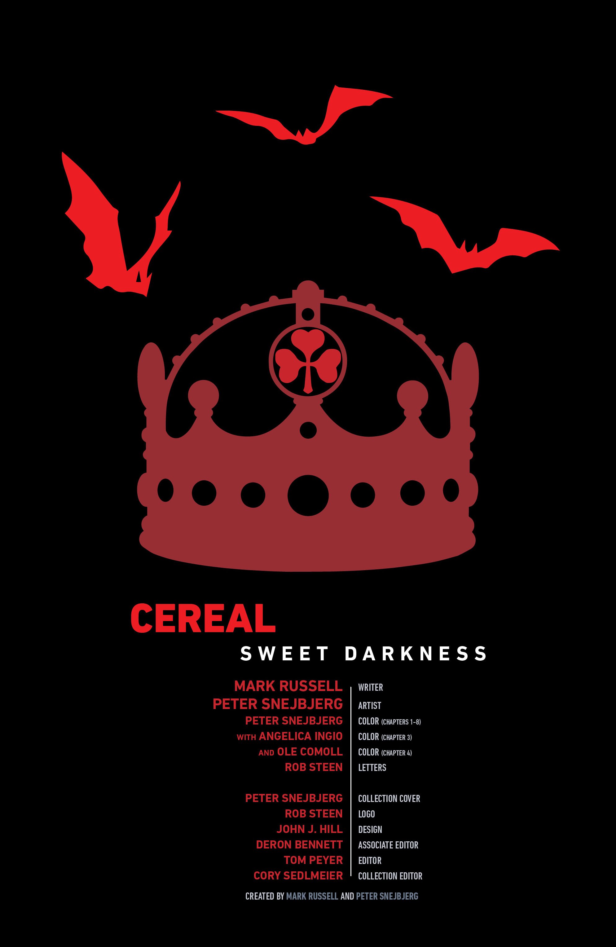 Cereal: Sweet Darkness (2023): Chapter TP - Page 4