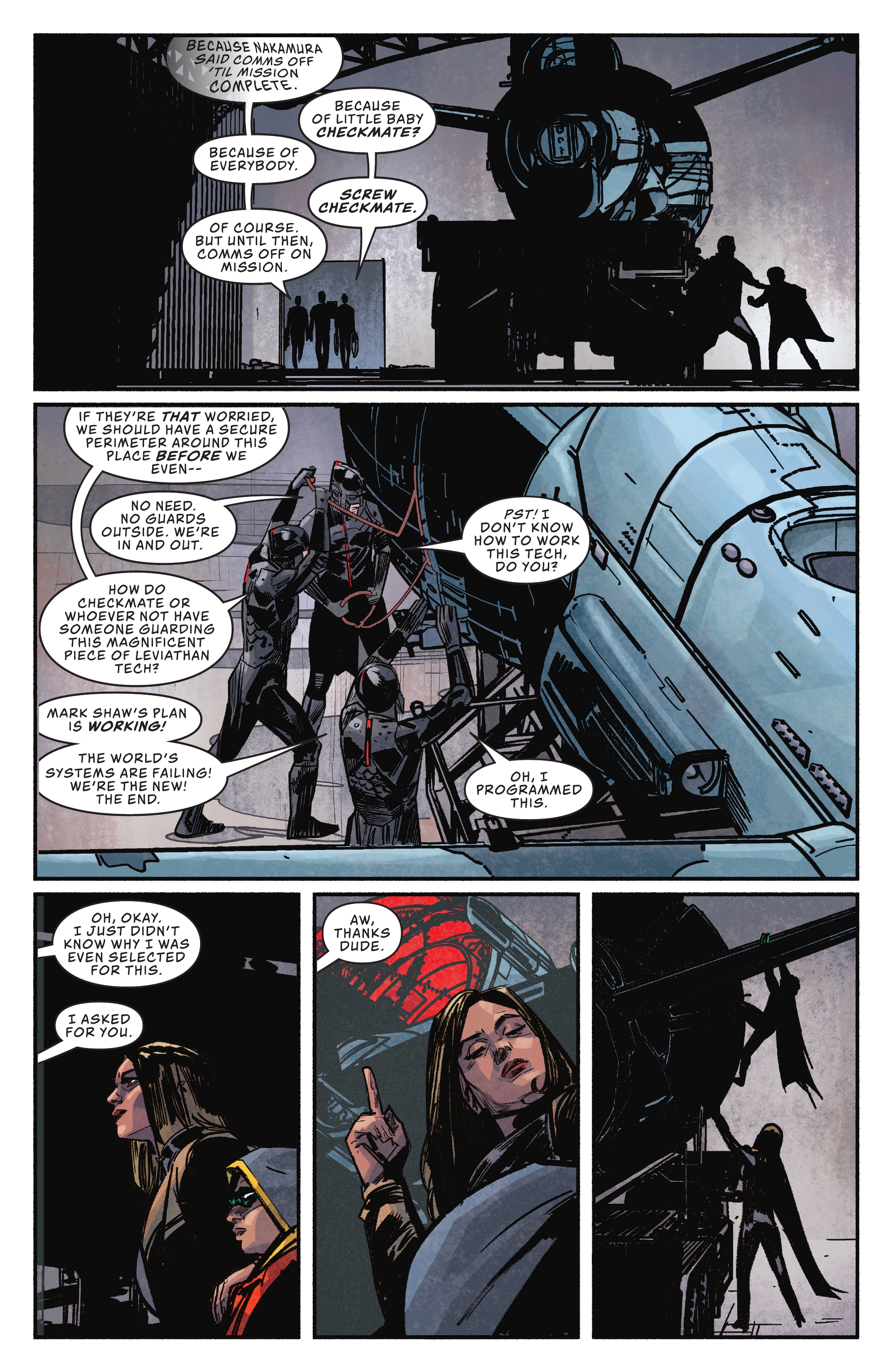 Checkmate (2021-): Chapter 1 - Page 7