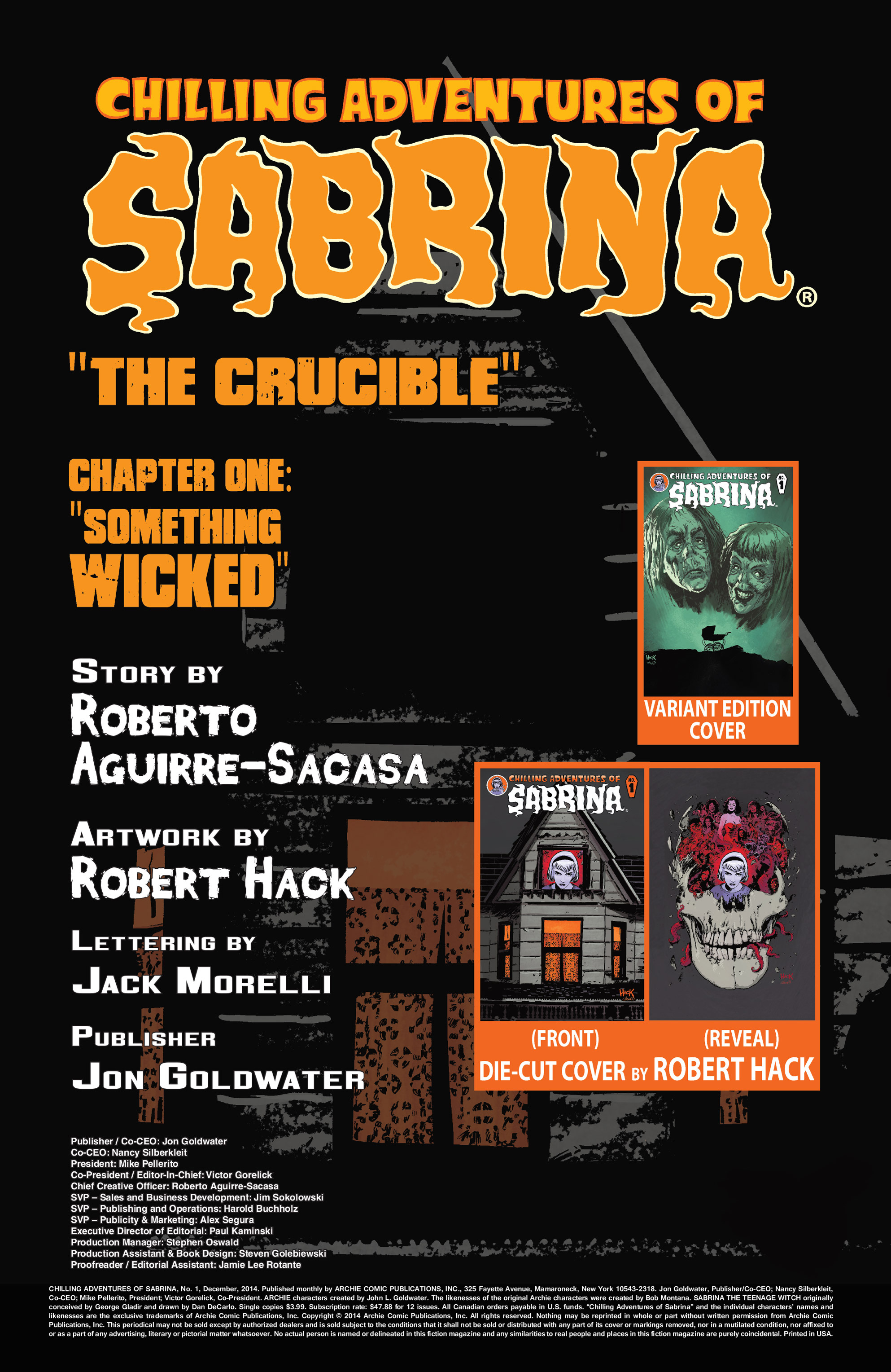Chilling Adventures of Sabrina  (2014-): Chapter 1 - Page 3