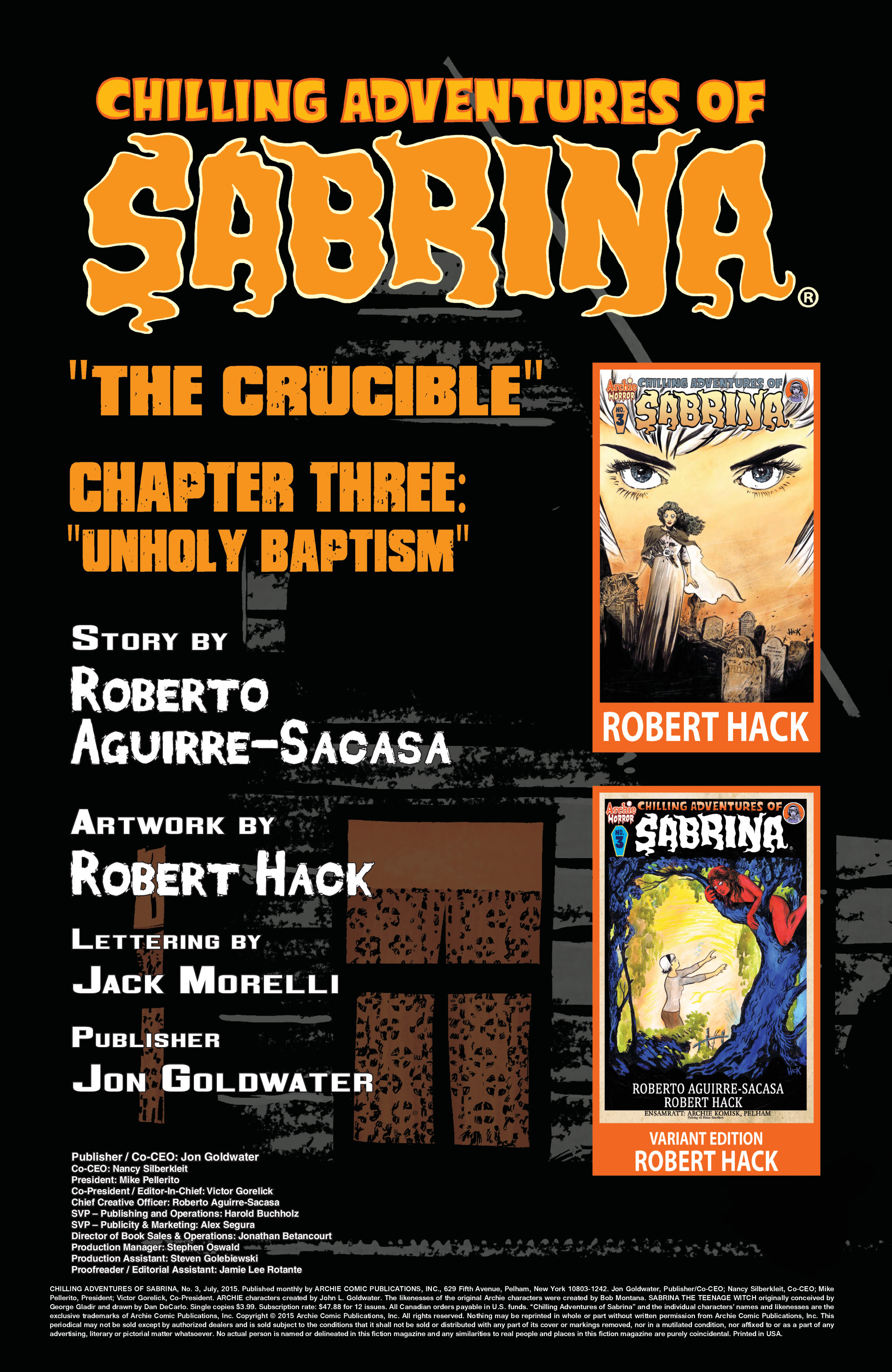 Chilling Adventures of Sabrina  (2014-): Chapter 3 - Page 2