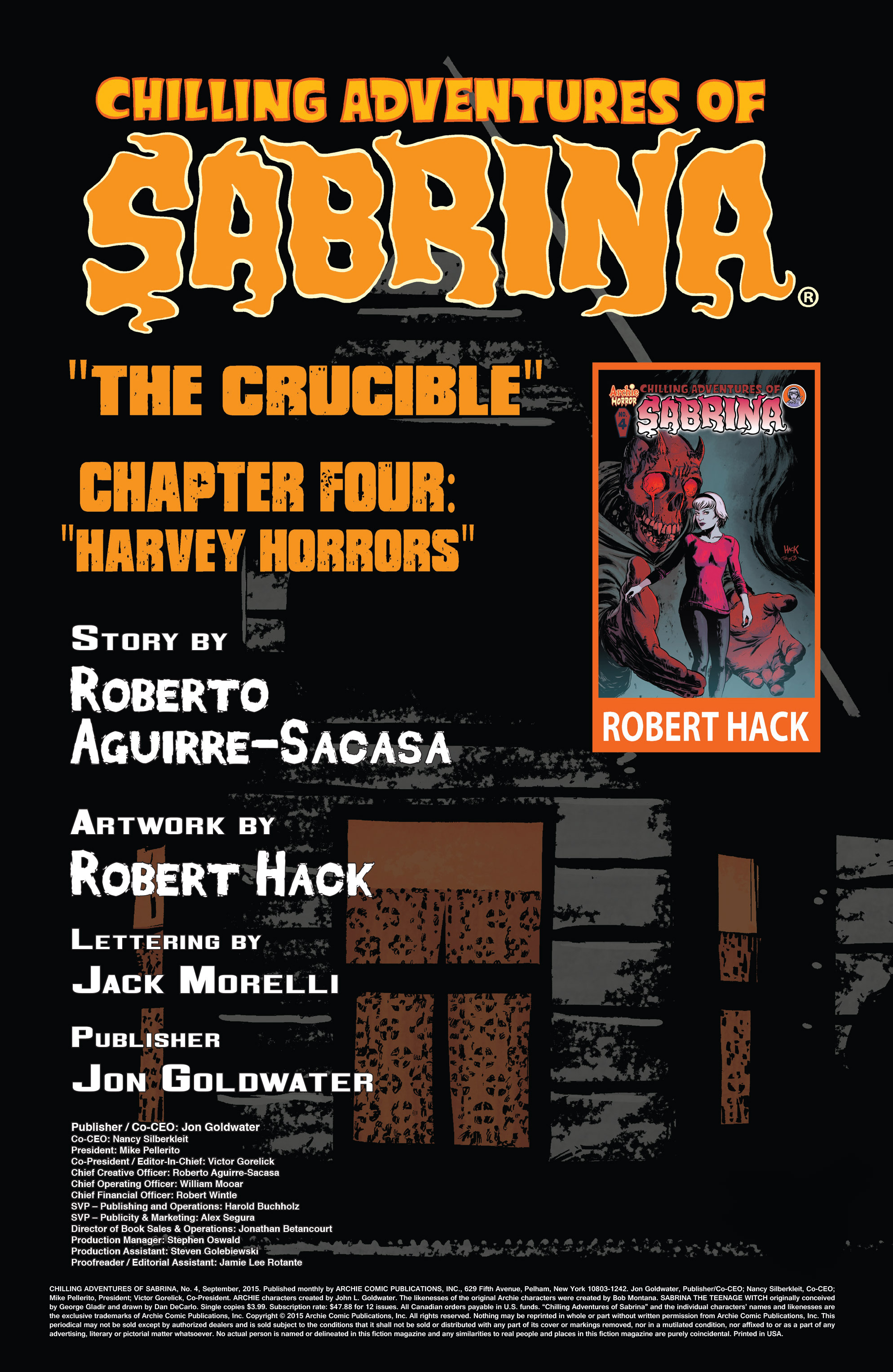 Chilling Adventures of Sabrina  (2014-): Chapter 4 - Page 2