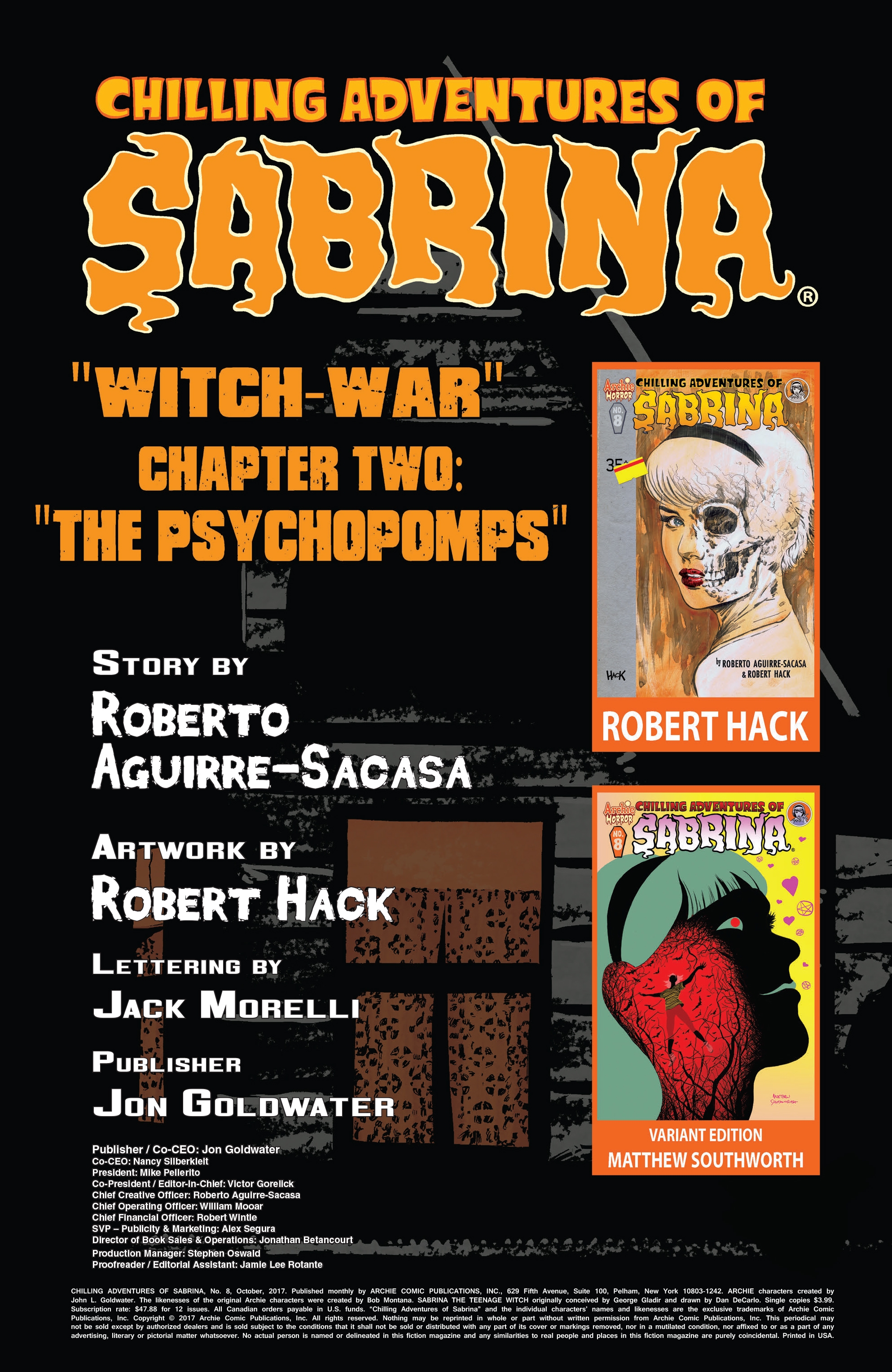 Chilling Adventures of Sabrina  (2014-): Chapter 8 - Page 2