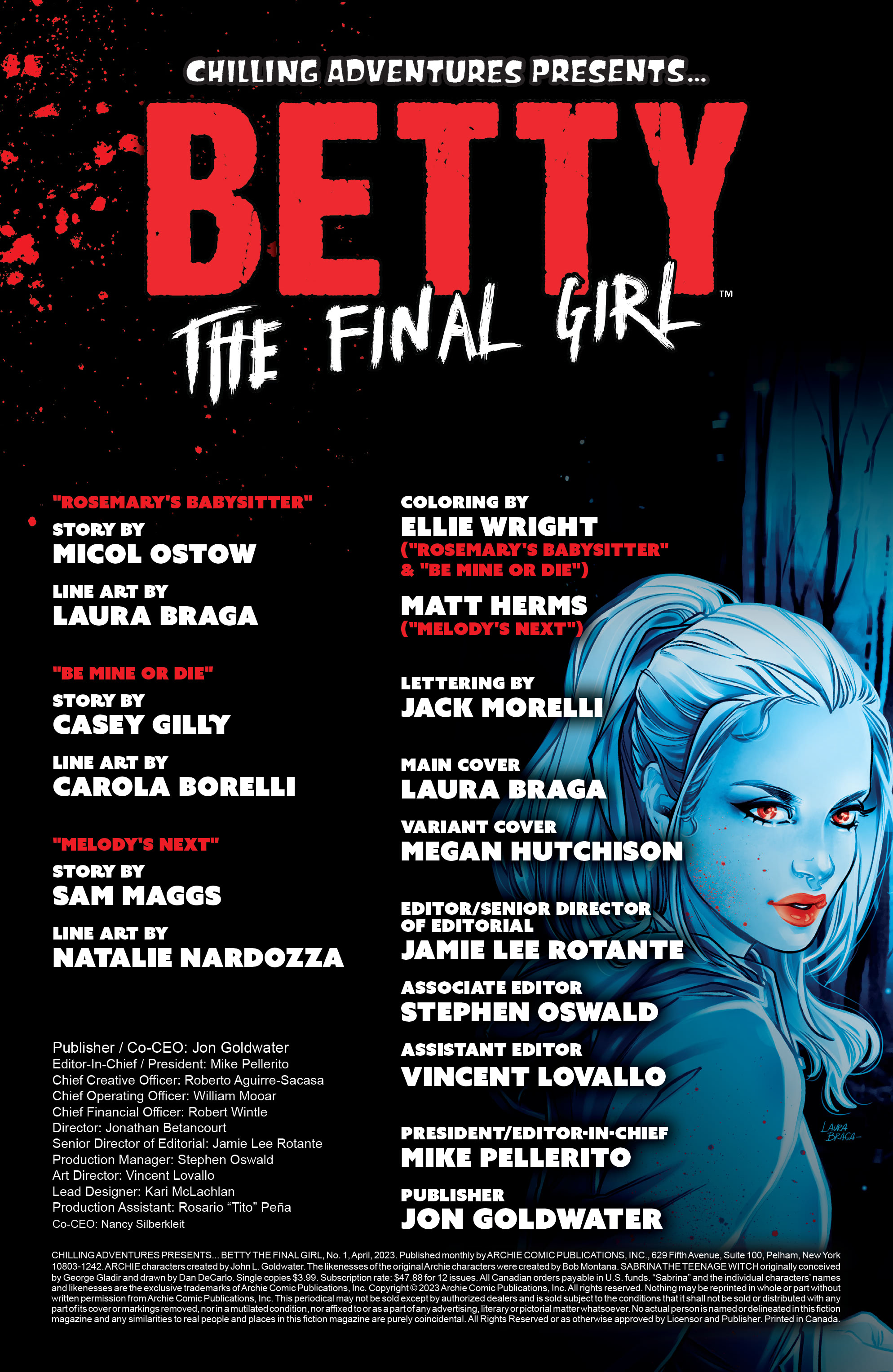 Chilling Adventures Presents Betty: The Final Girl (2023-): Chapter 1 - Page 2