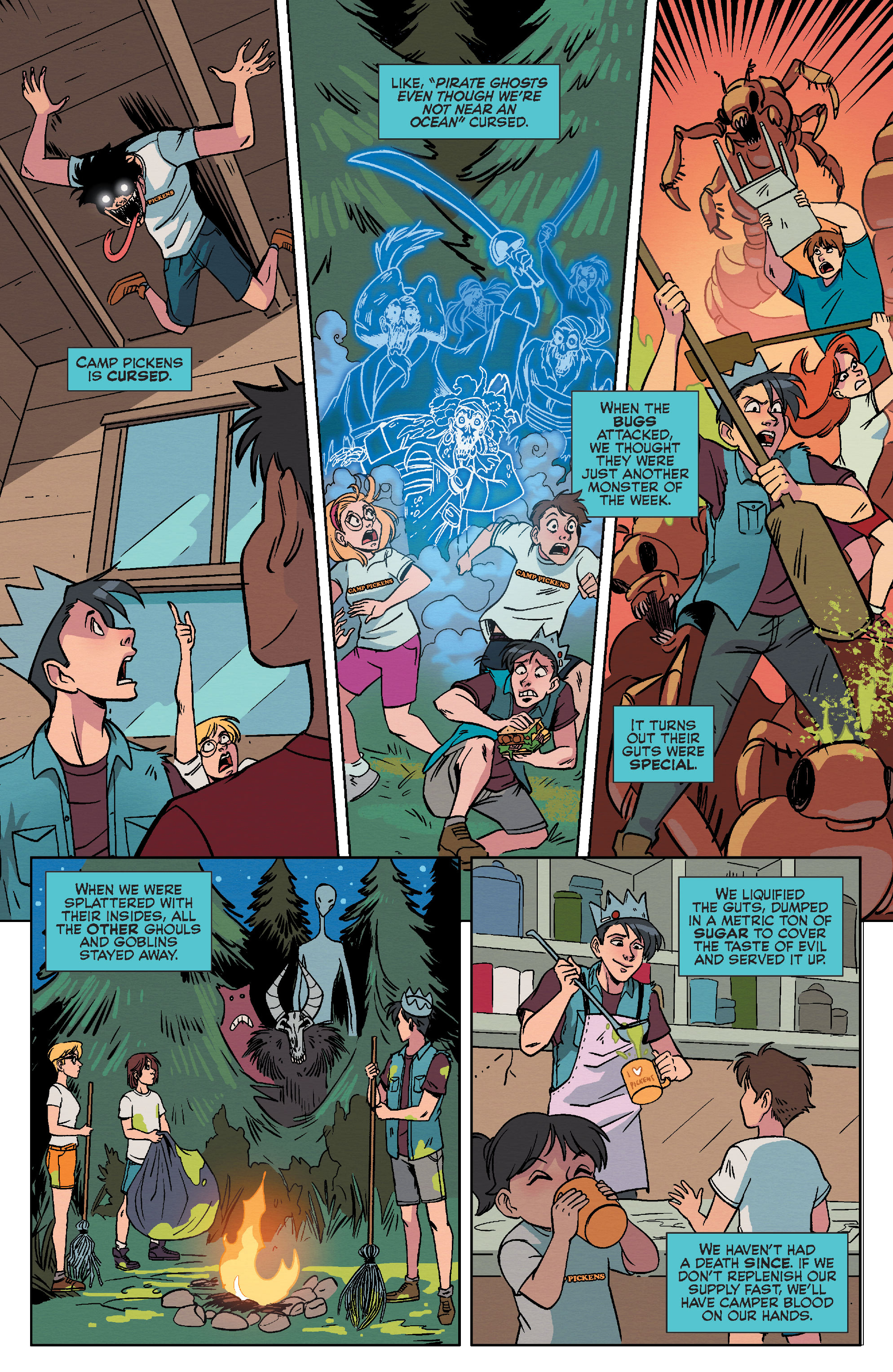 Chilling Adventures Presents ... Camp Pickens (2023): Chapter 1 - Page 4