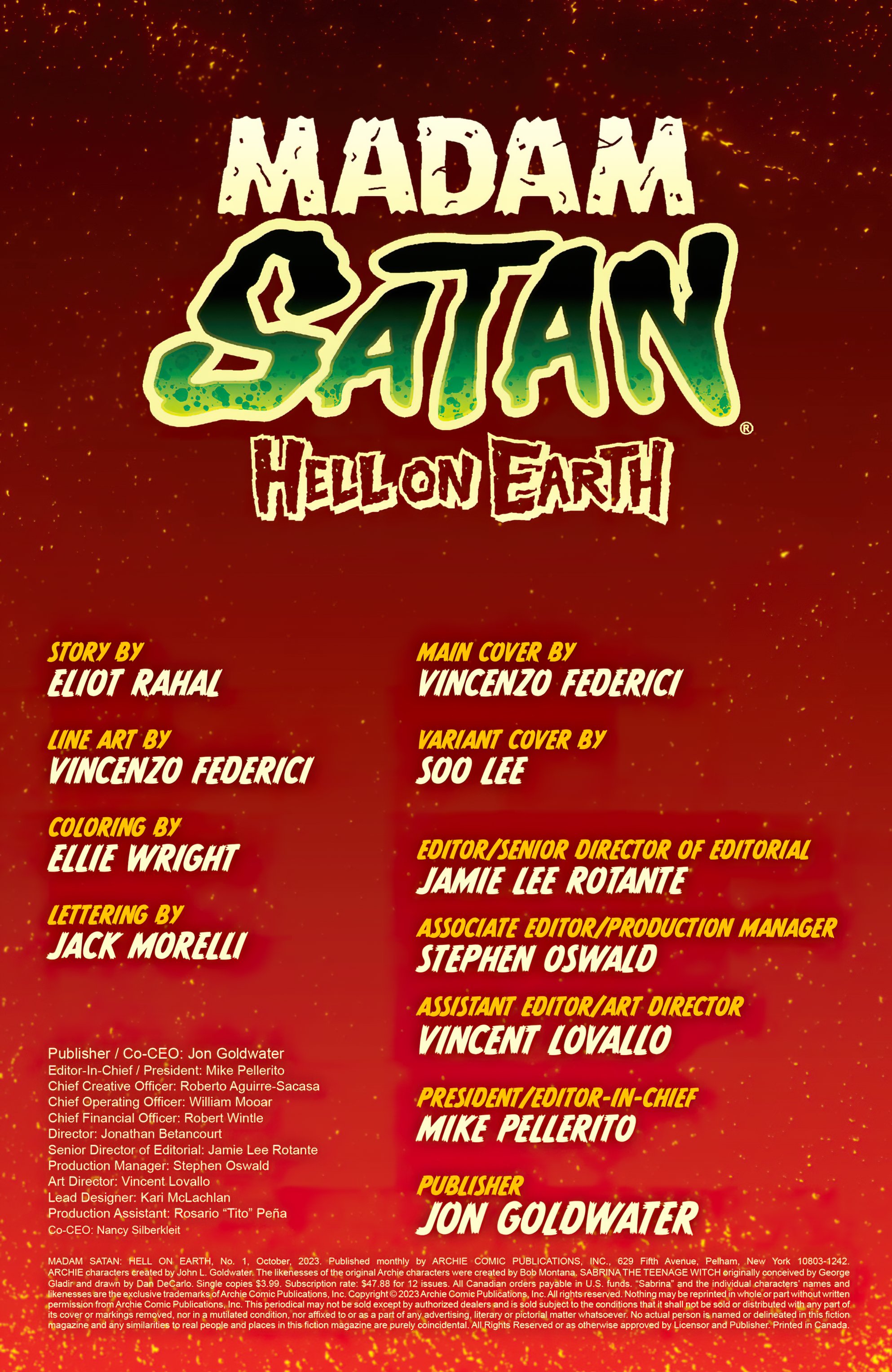 Chilling Adventures Presents... Madam Satan: Hell on Earth (2023-): Chapter 1 - Page 3