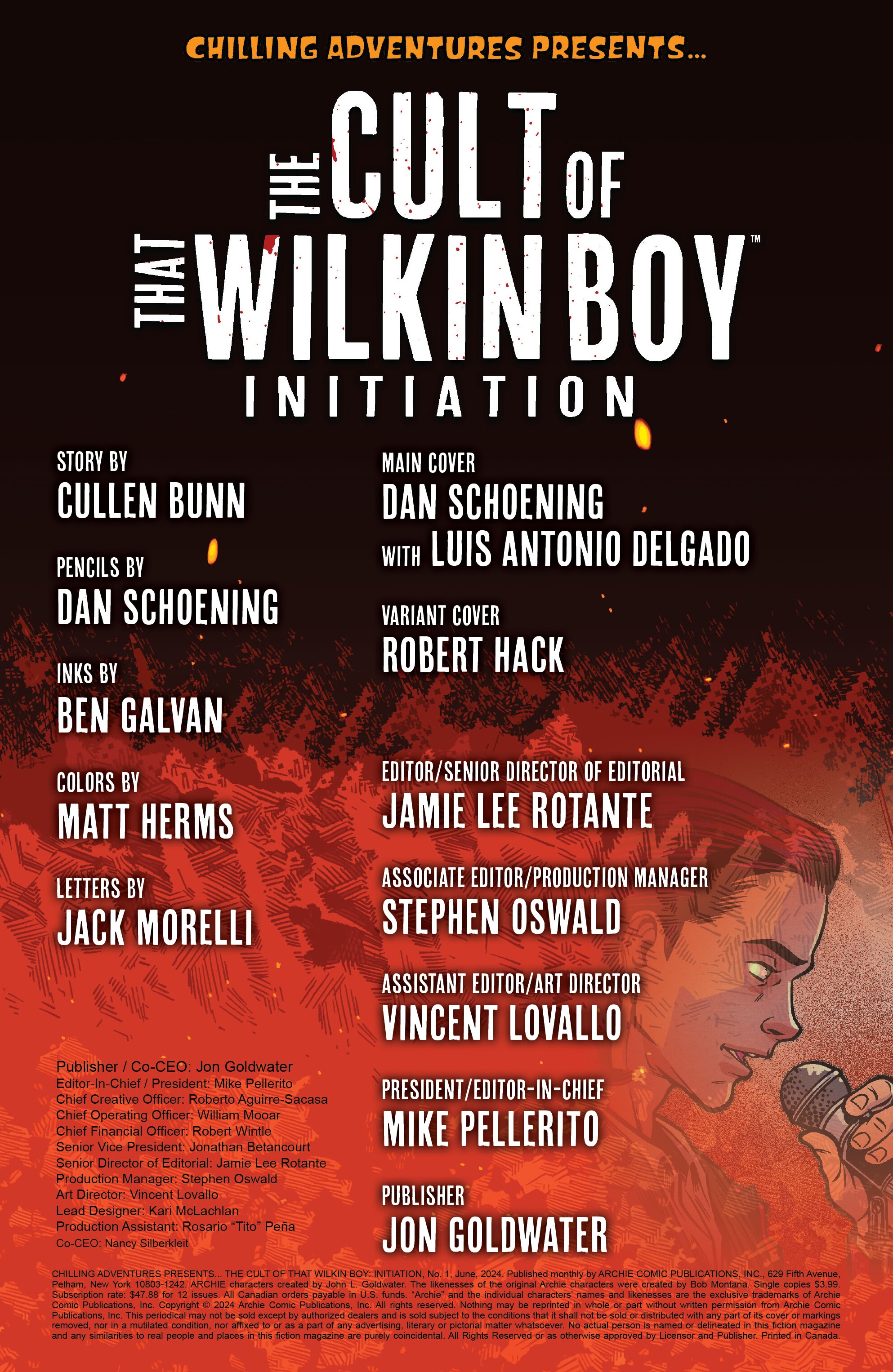 Chilling Adventures Presents… The Cult of That Wilkin Boy: Initiation (2024): Chapter 1 - Page 2