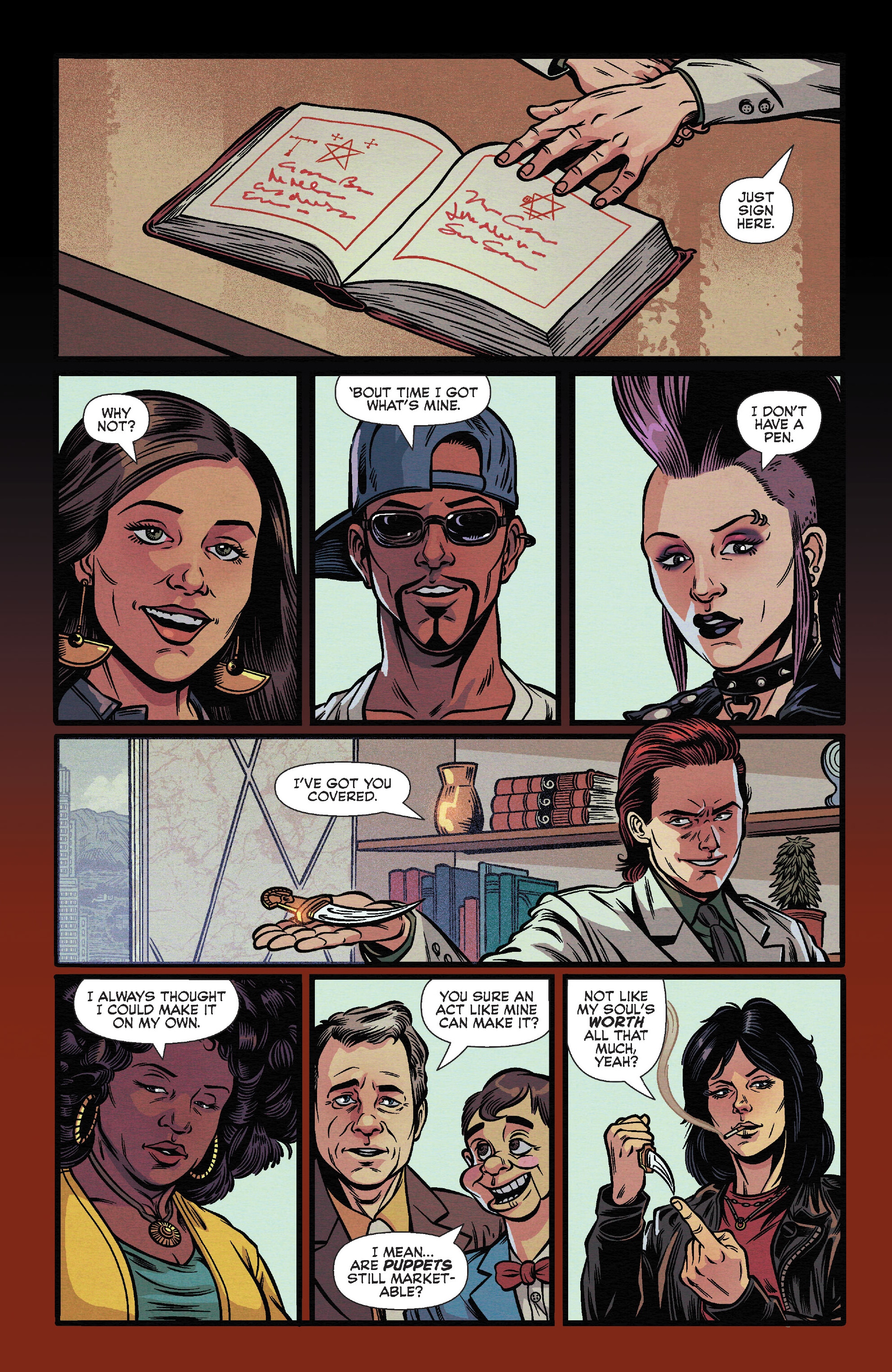 Chilling Adventures Presents… The Cult of That Wilkin Boy: Initiation (2024): Chapter 1 - Page 6