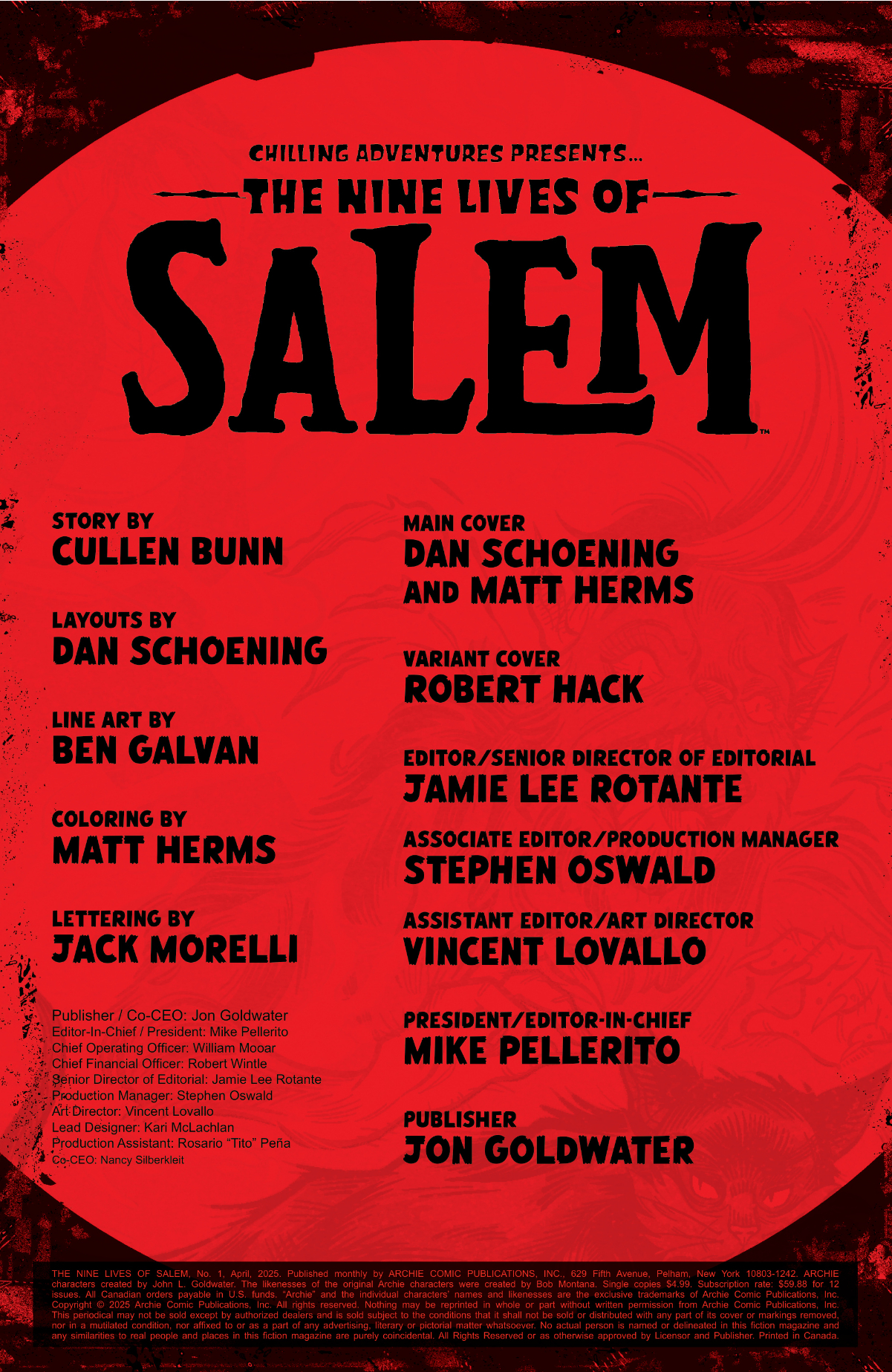 Chilling Adventures Presents… The Nine Lives of Salem (2025-): Chapter 1 - Page 2