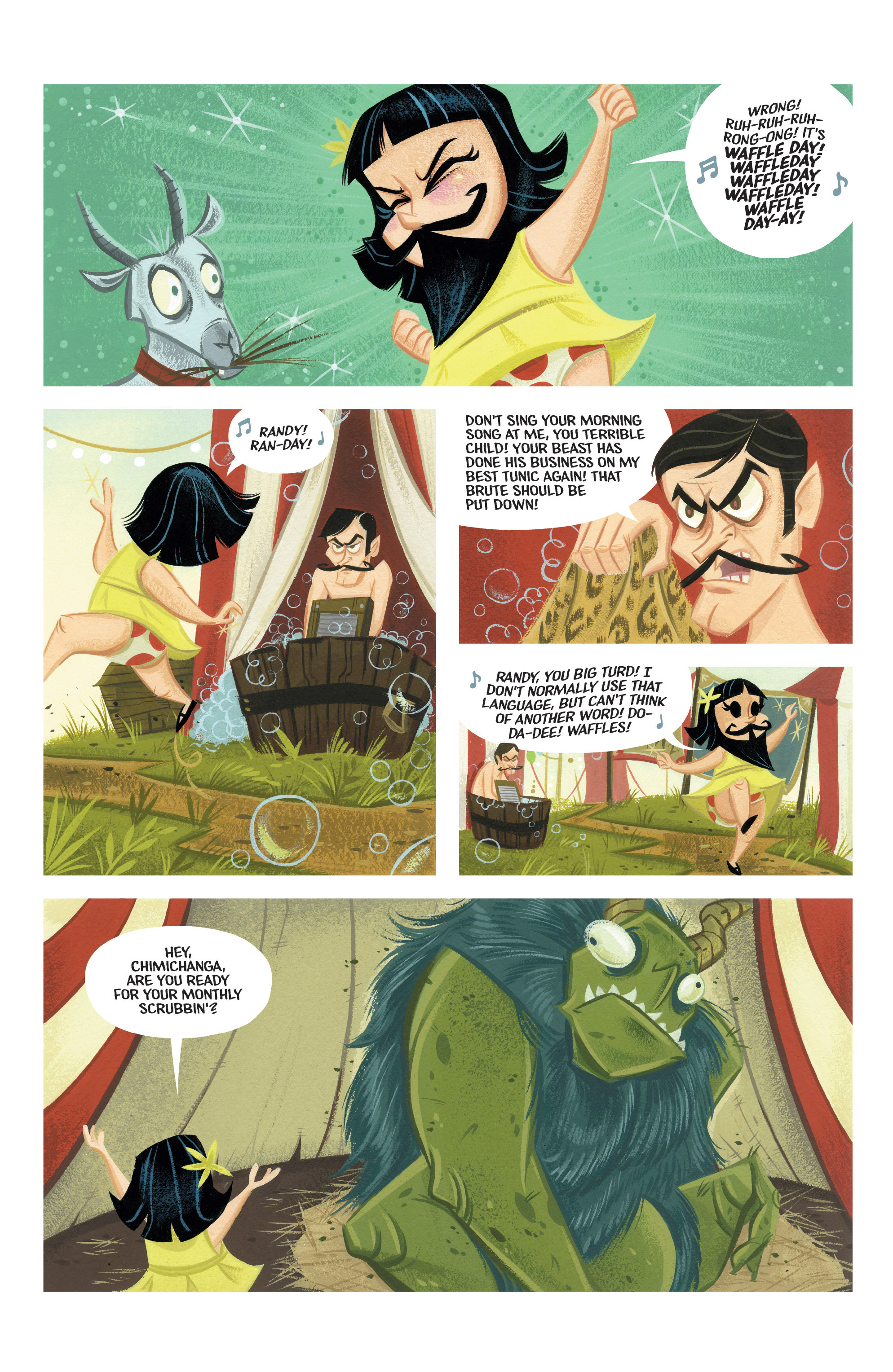 Chimichanga - The Sorrow of the World's Worst Face!: Chapter 1 - Page 9