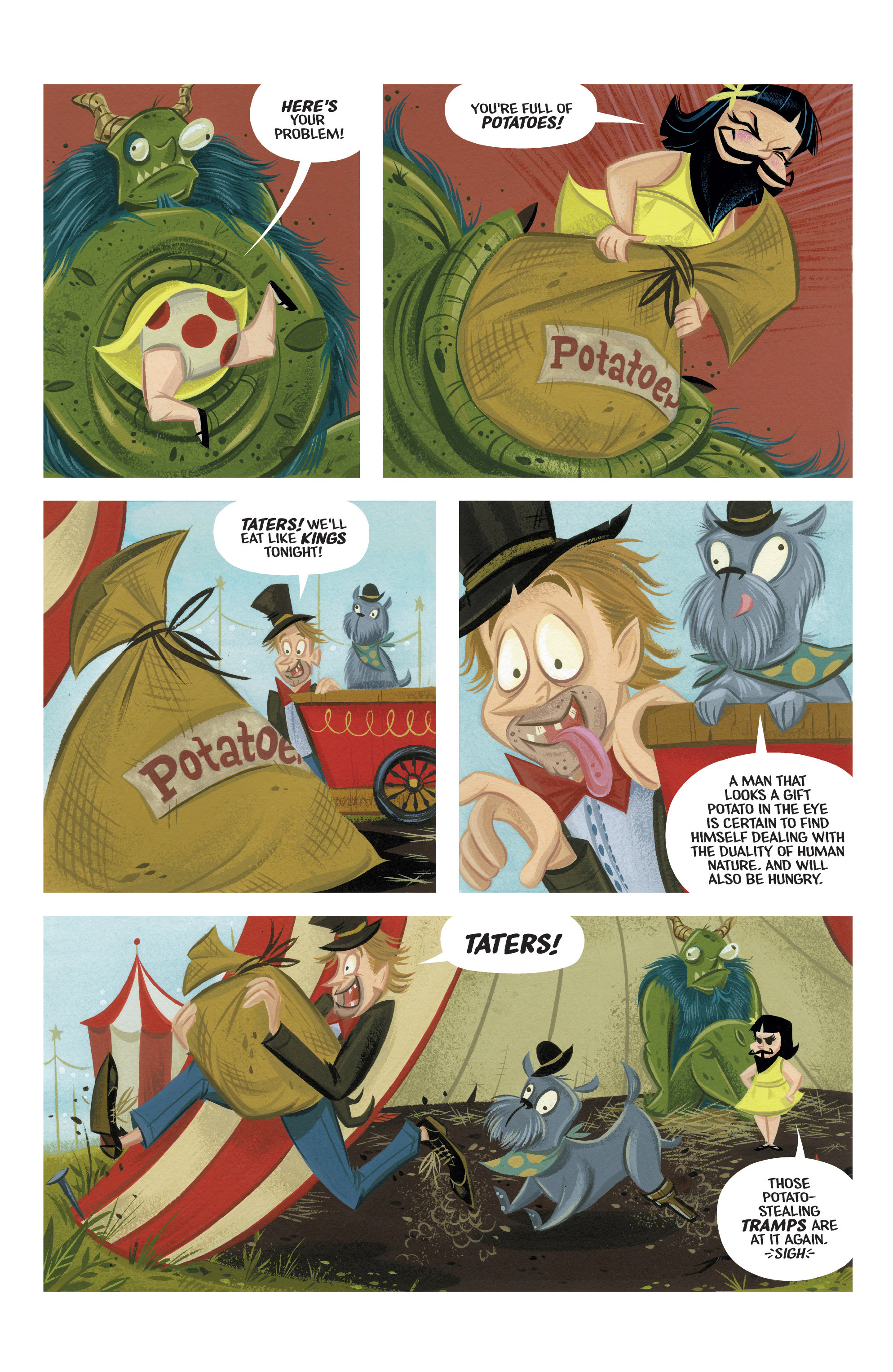 Chimichanga - The Sorrow of the World's Worst Face!: Chapter 1 - Page 12