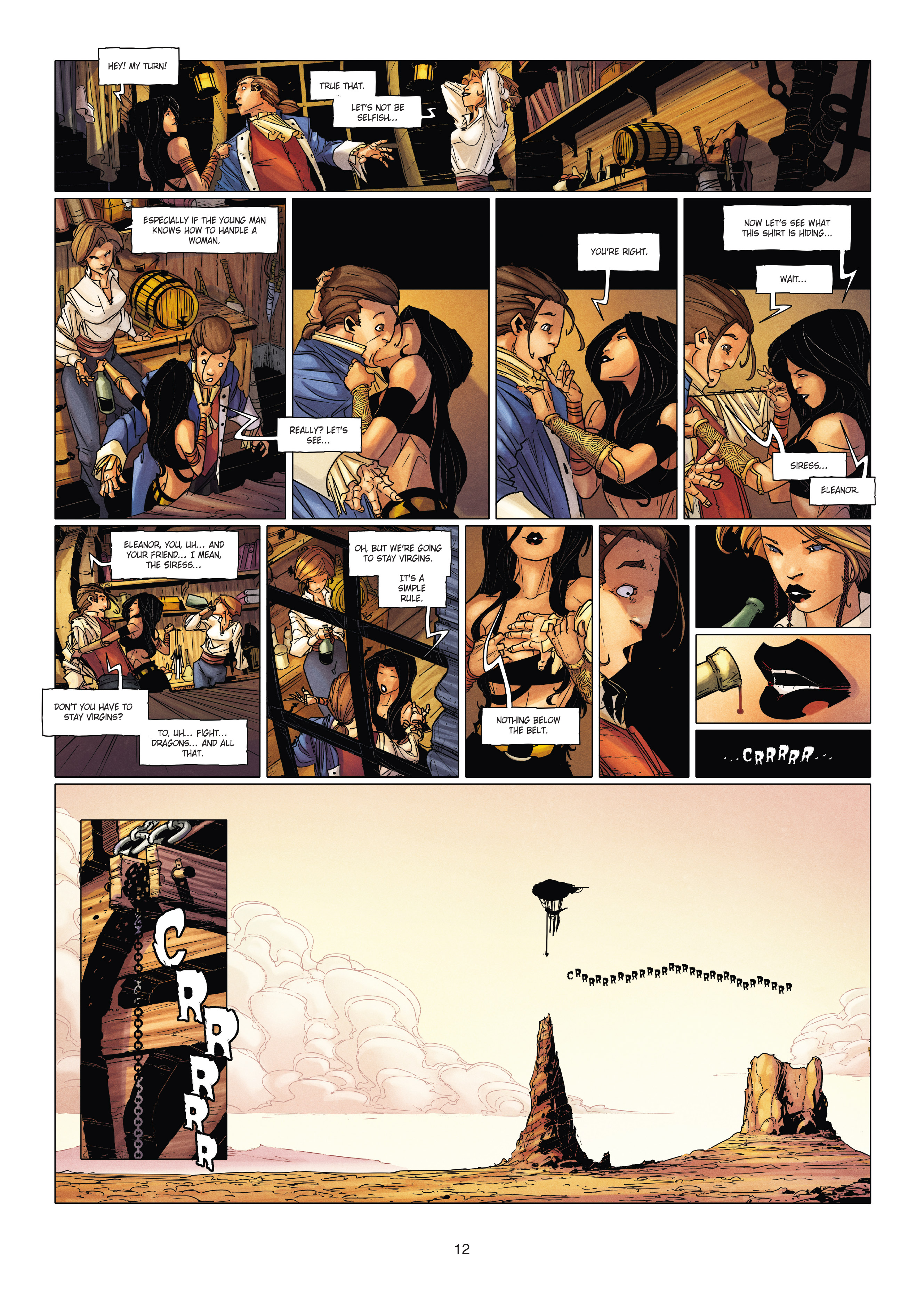 Chronicles Of The Dragon Knights (2016-): Chapter 19 - Page 12