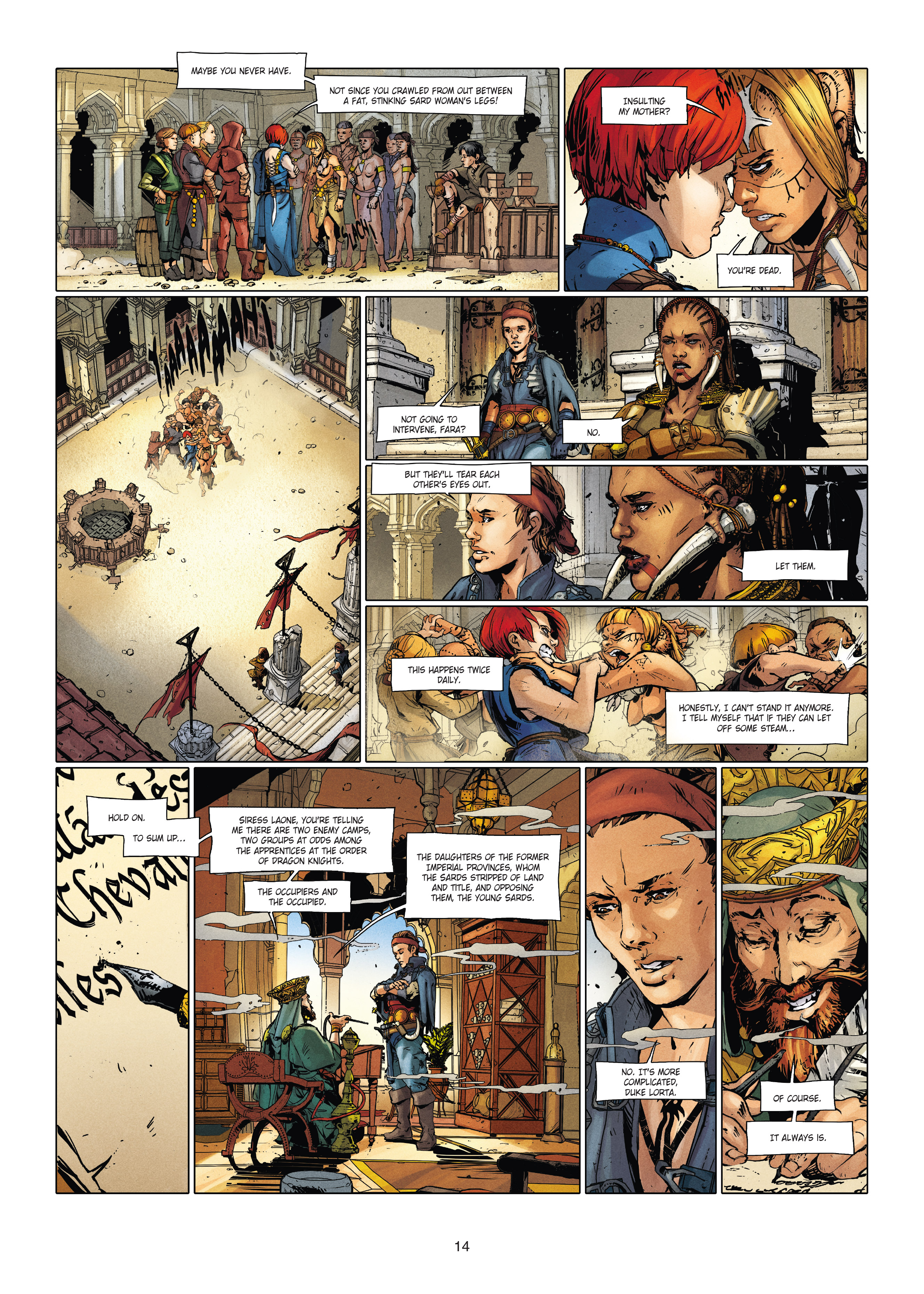 Chronicles Of The Dragon Knights (2016-): Chapter 20 - Page 14