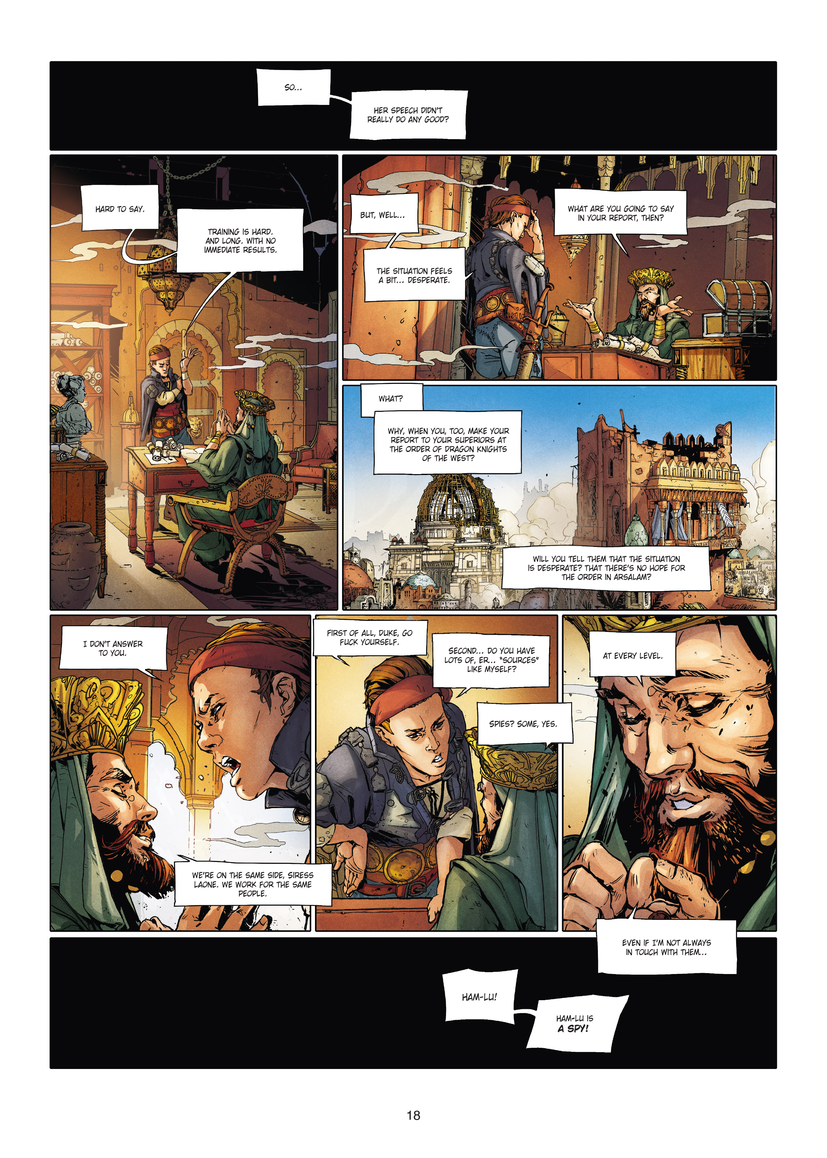 Chronicles Of The Dragon Knights (2016-): Chapter 20 - Page 18