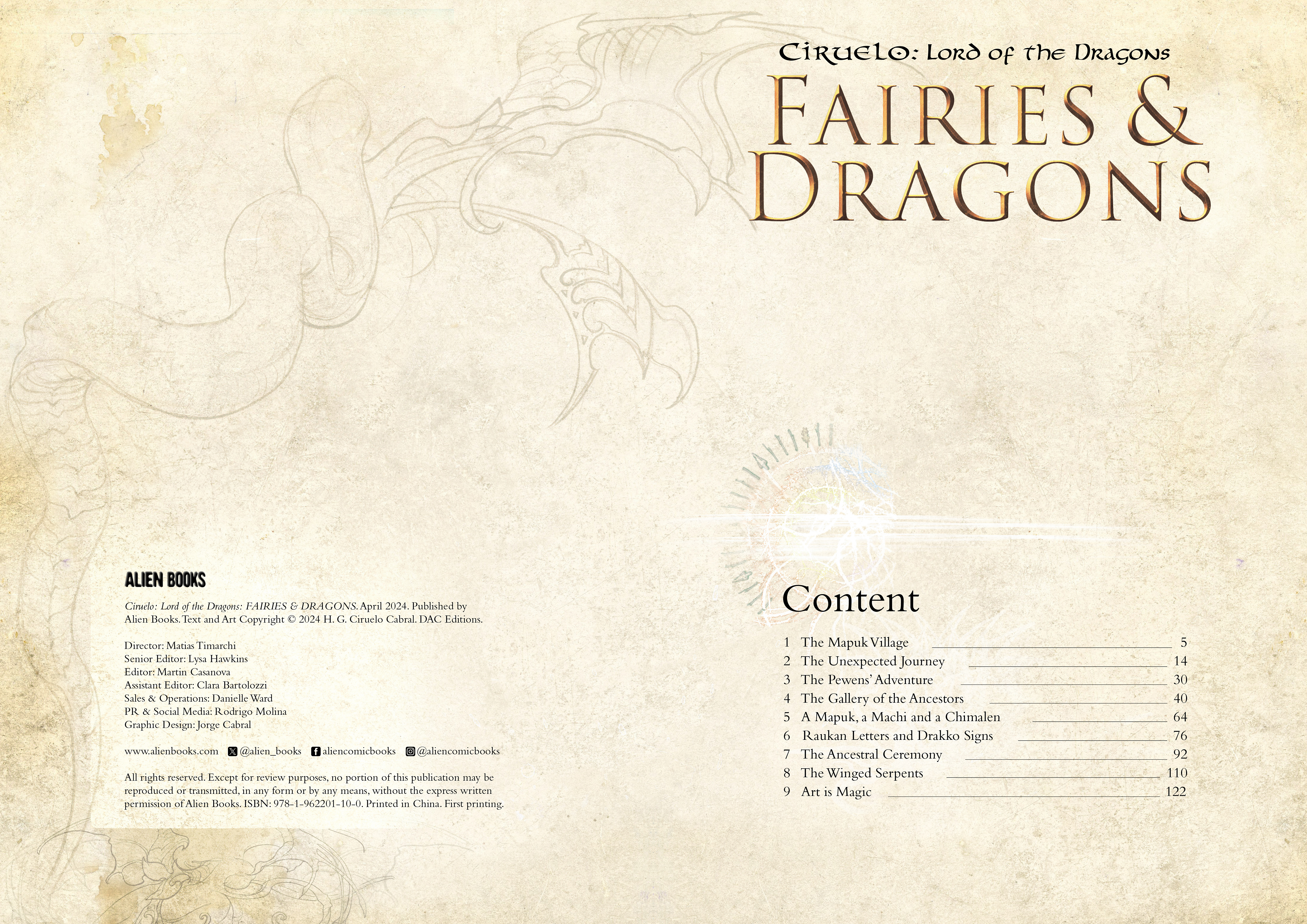 Ciruelo: Lord of the Dragons: Fairies & Dragons (2024): Chapter 1 - Page 2