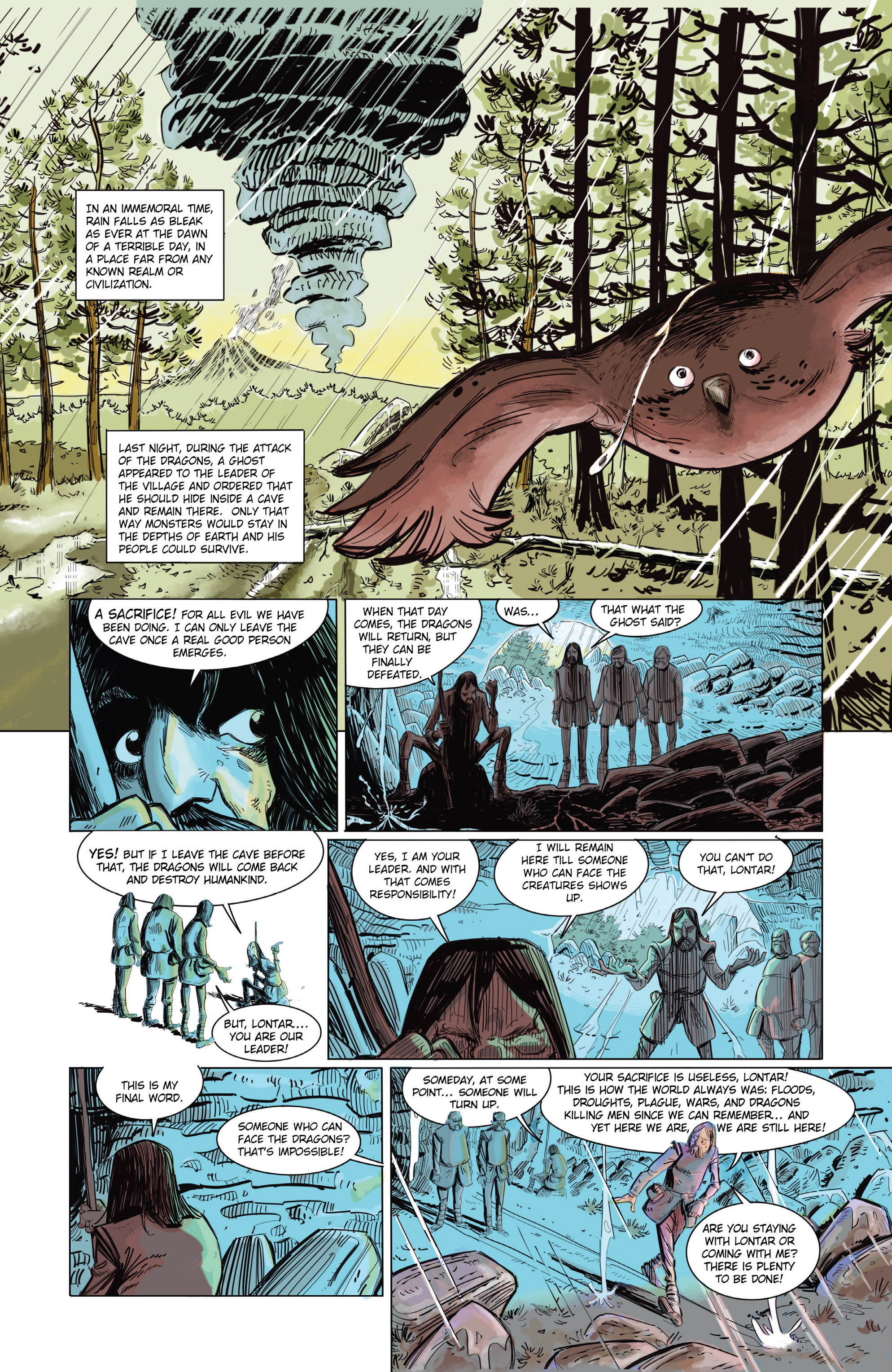 Claire and the Dragons (2022-): Chapter 1 - Page 3