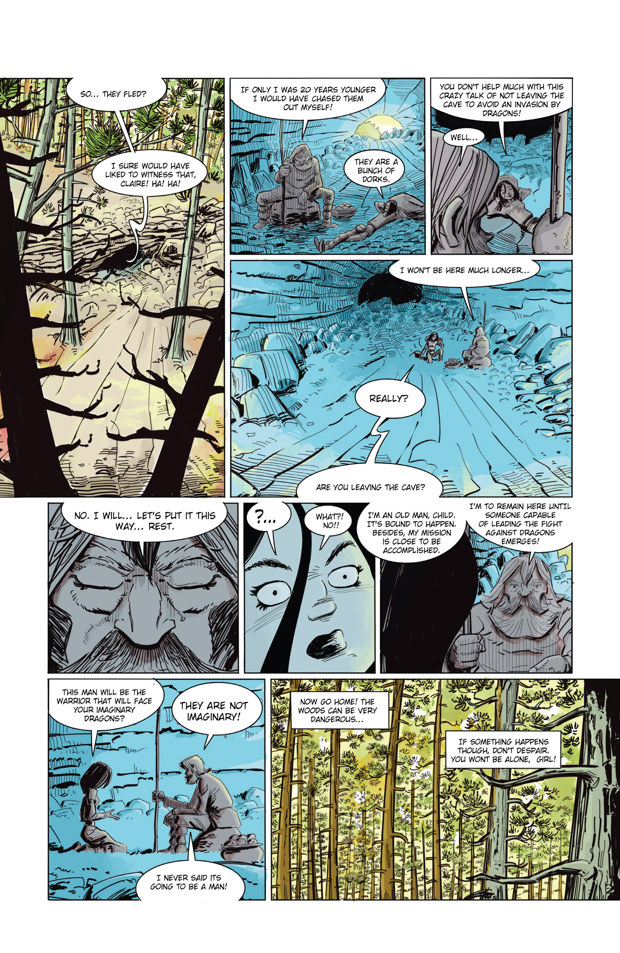 Claire and the Dragons (2022-): Chapter 1 - Page 6