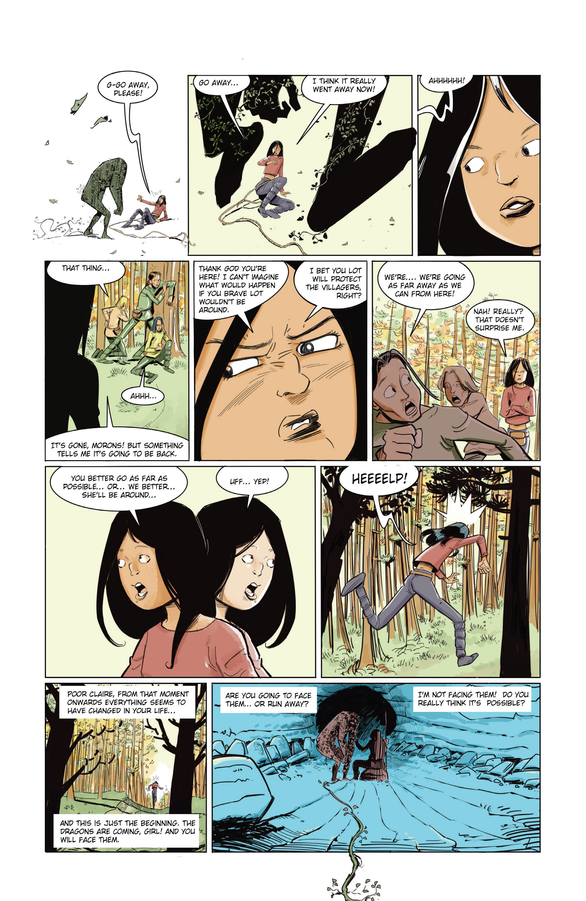 Claire and the Dragons (2022-): Chapter 1 - Page 9