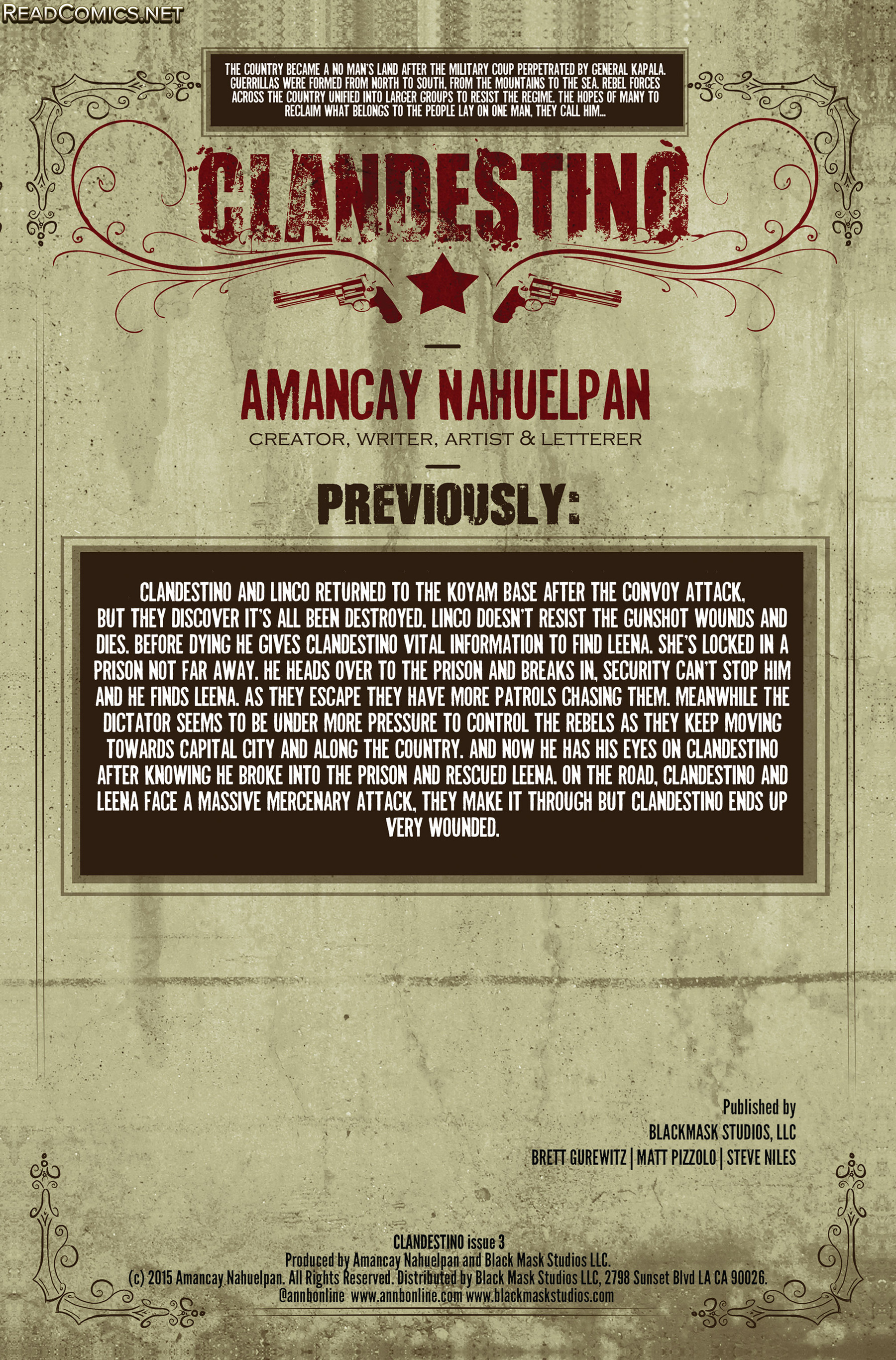 Clandestino (2015-): Chapter 3 - Page 2