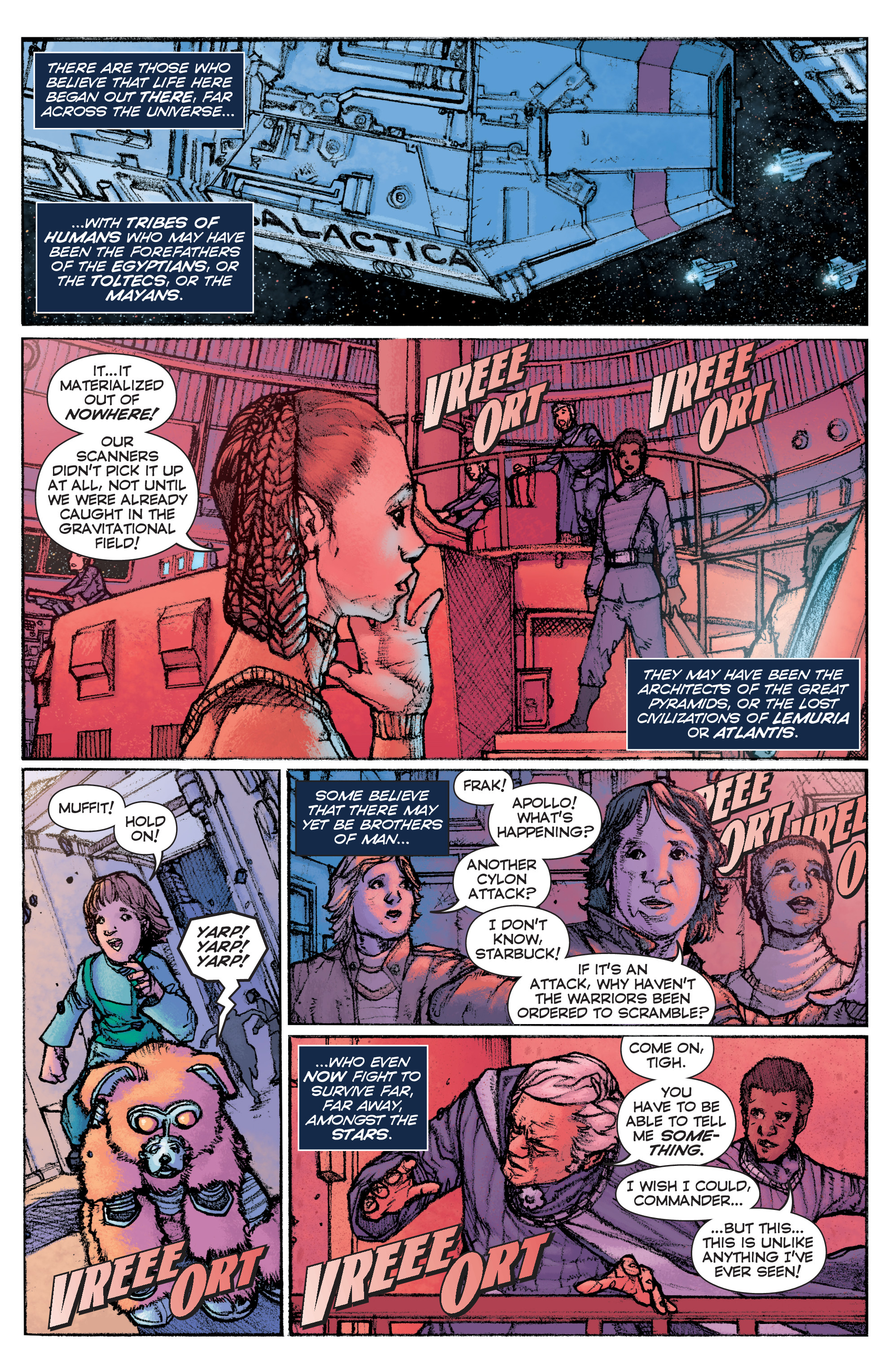 Classic Battlestar Galactica: Folly Of The Gods: Chapter 1 - Page 6
