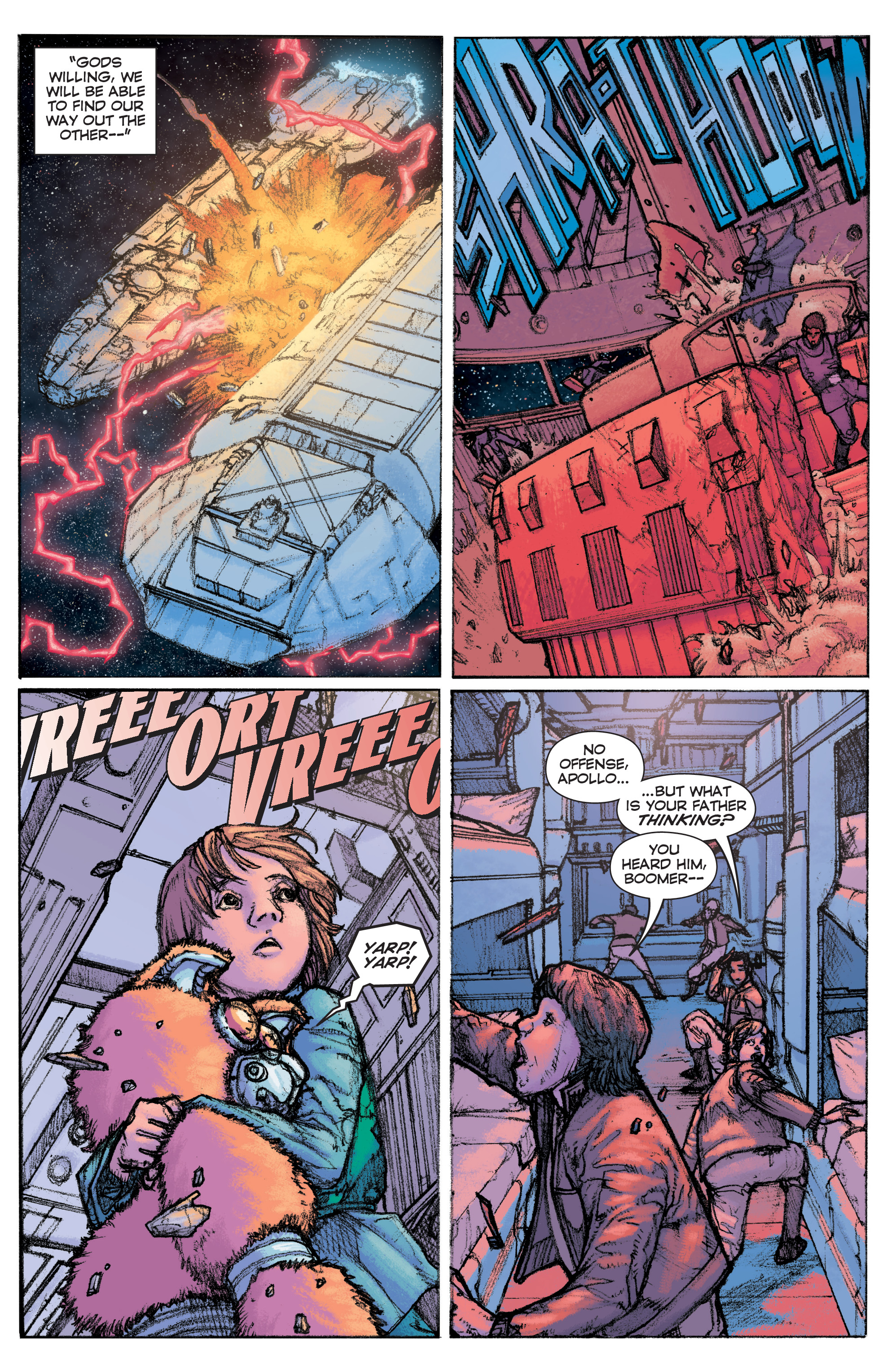 Classic Battlestar Galactica: Folly Of The Gods: Chapter 1 - Page 9