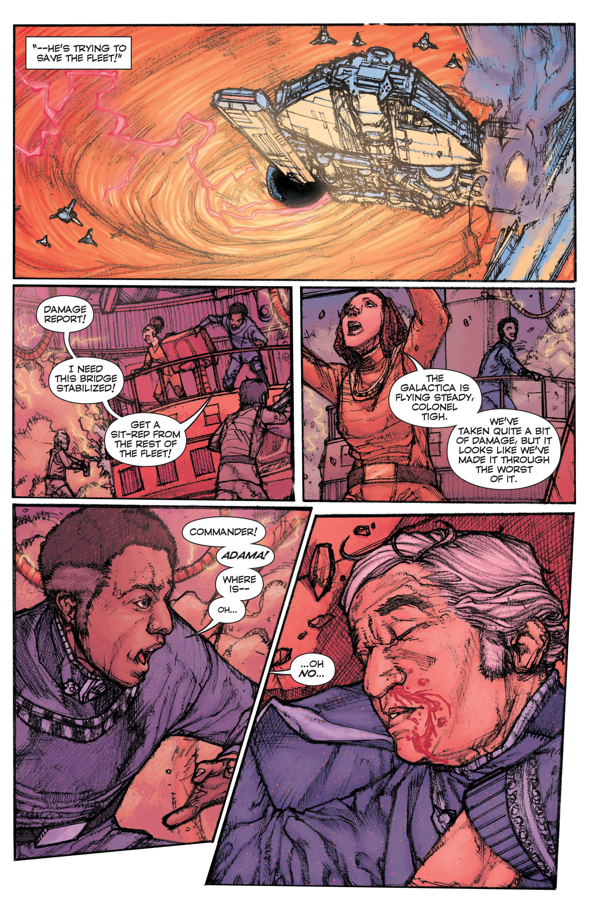 Classic Battlestar Galactica: Folly Of The Gods: Chapter 1 - Page 10