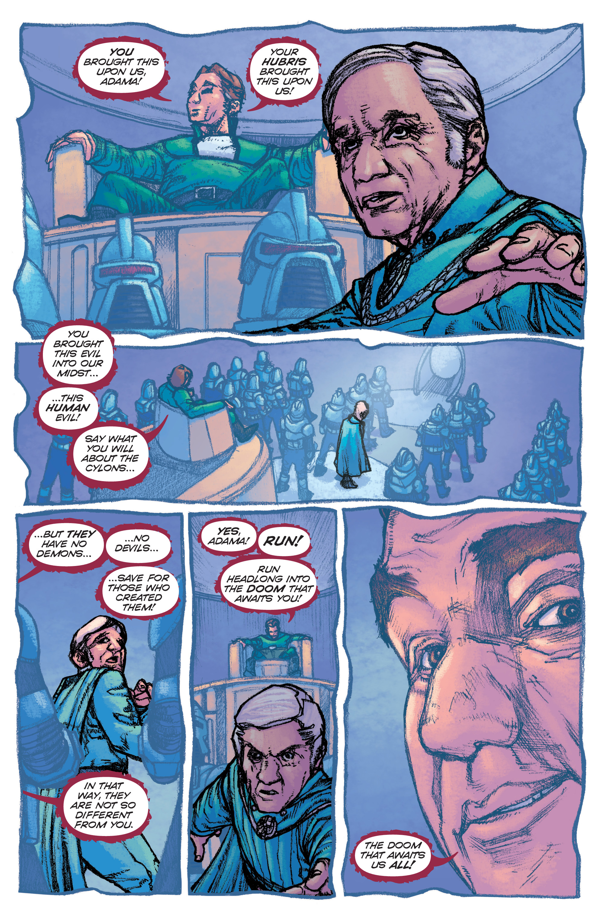 Classic Battlestar Galactica: Folly Of The Gods: Chapter 1 - Page 15
