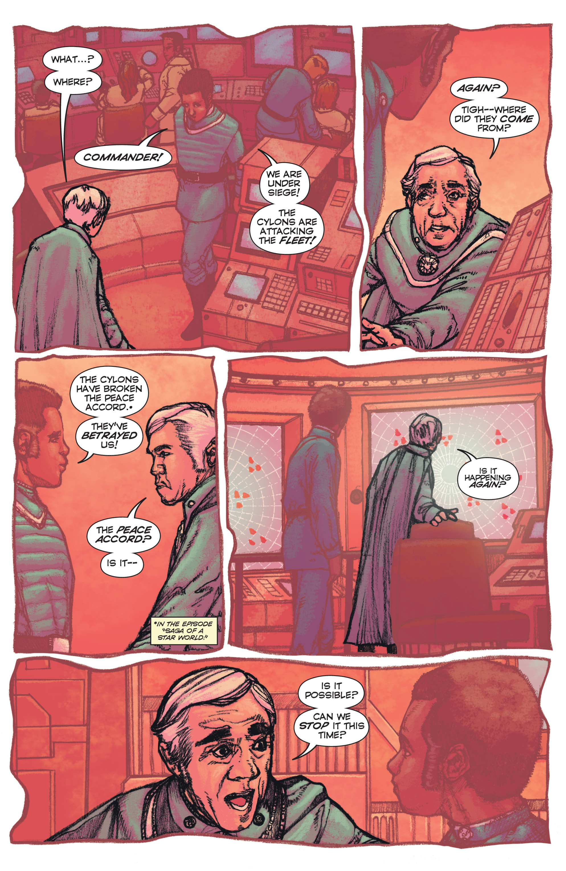 Classic Battlestar Galactica: Folly Of The Gods: Chapter 1 - Page 16
