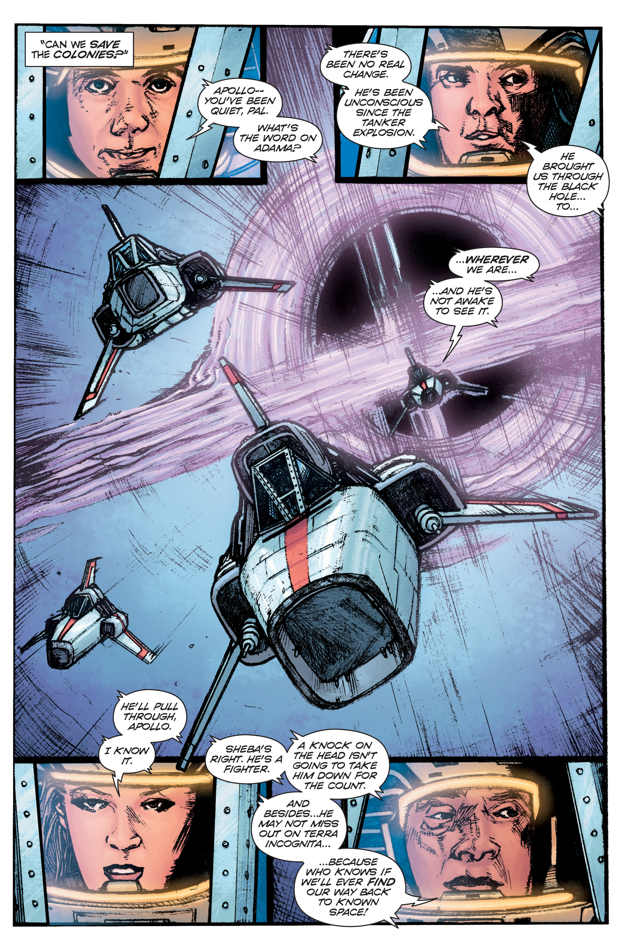 Classic Battlestar Galactica: Folly Of The Gods: Chapter 1 - Page 17
