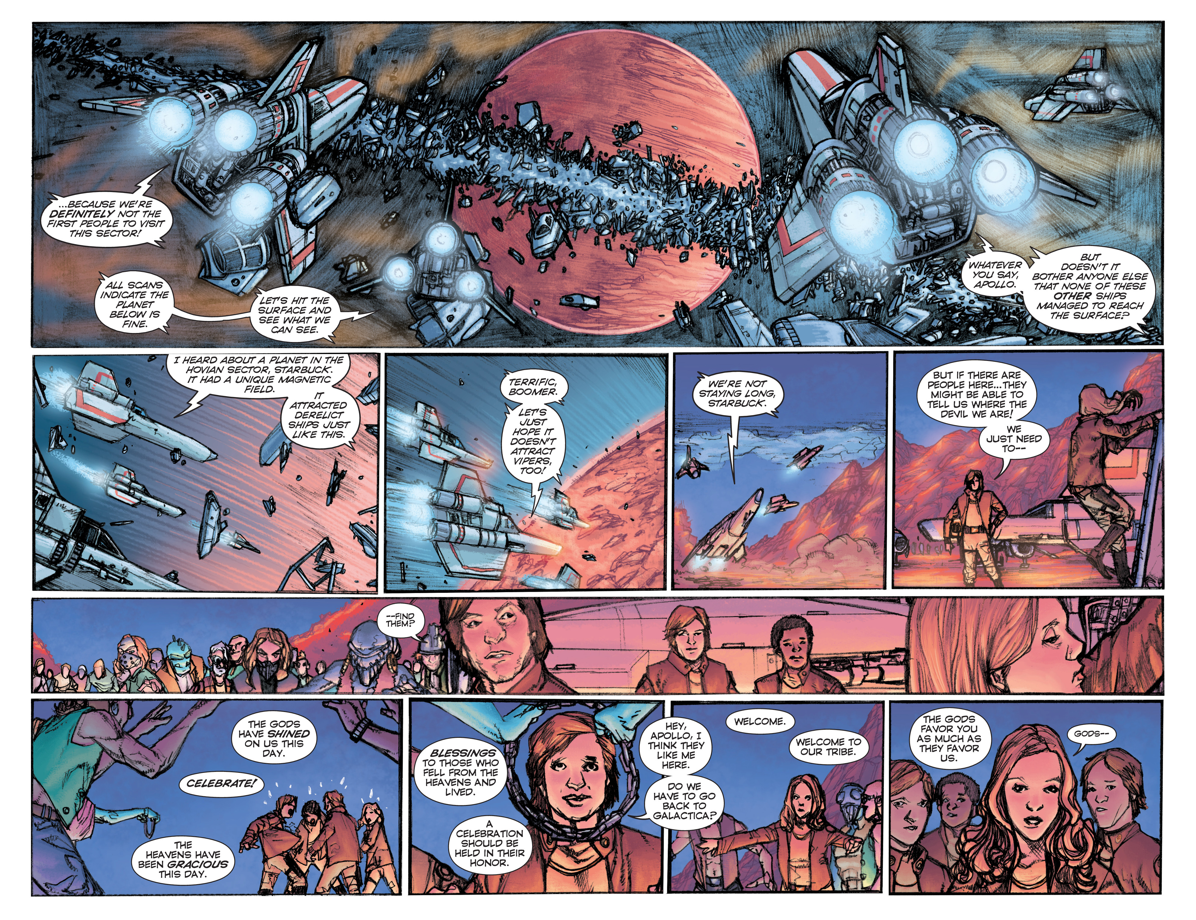 Classic Battlestar Galactica: Folly Of The Gods: Chapter 1 - Page 19